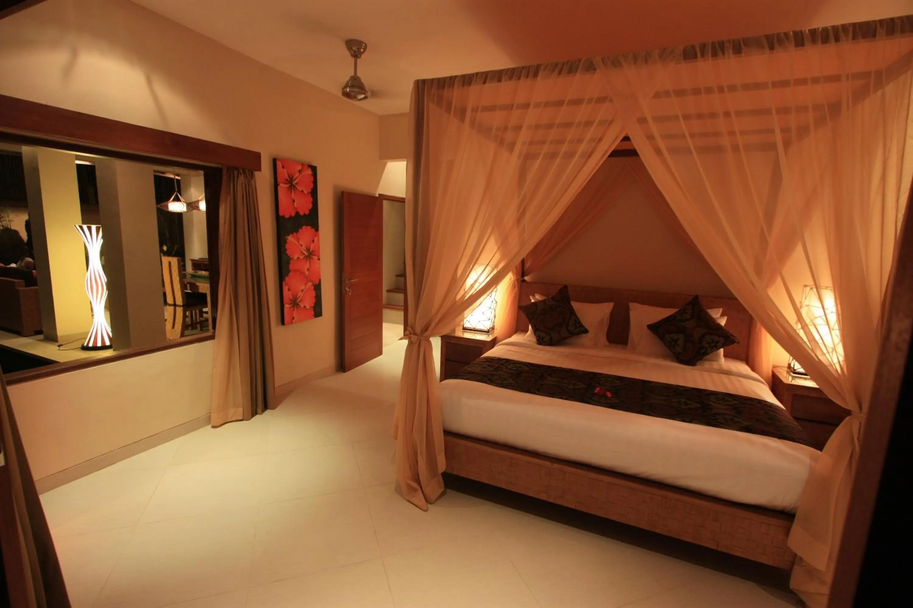 Bed in Villa Seriska Seminyak