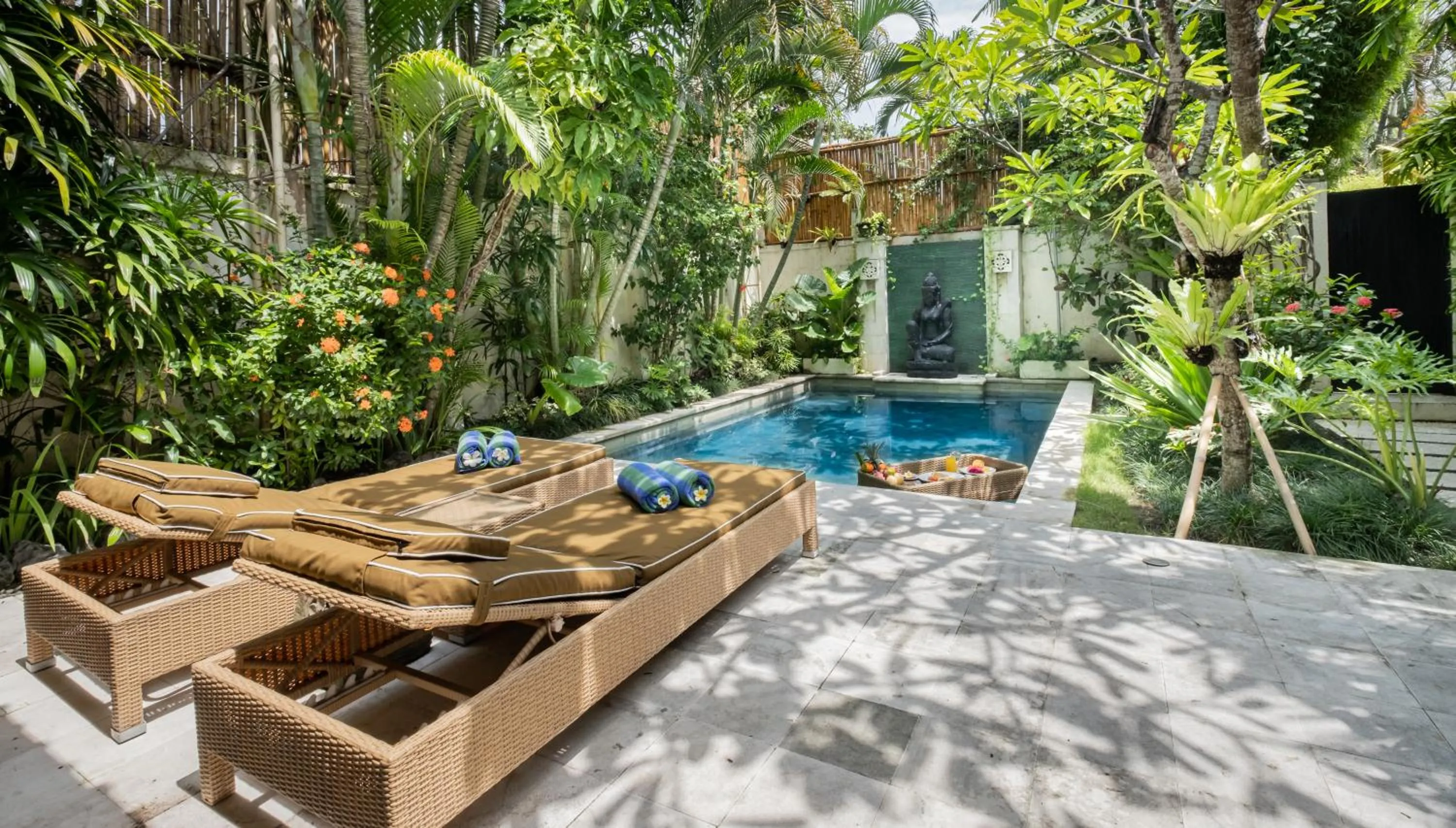 Pool view in Villa Seriska Seminyak