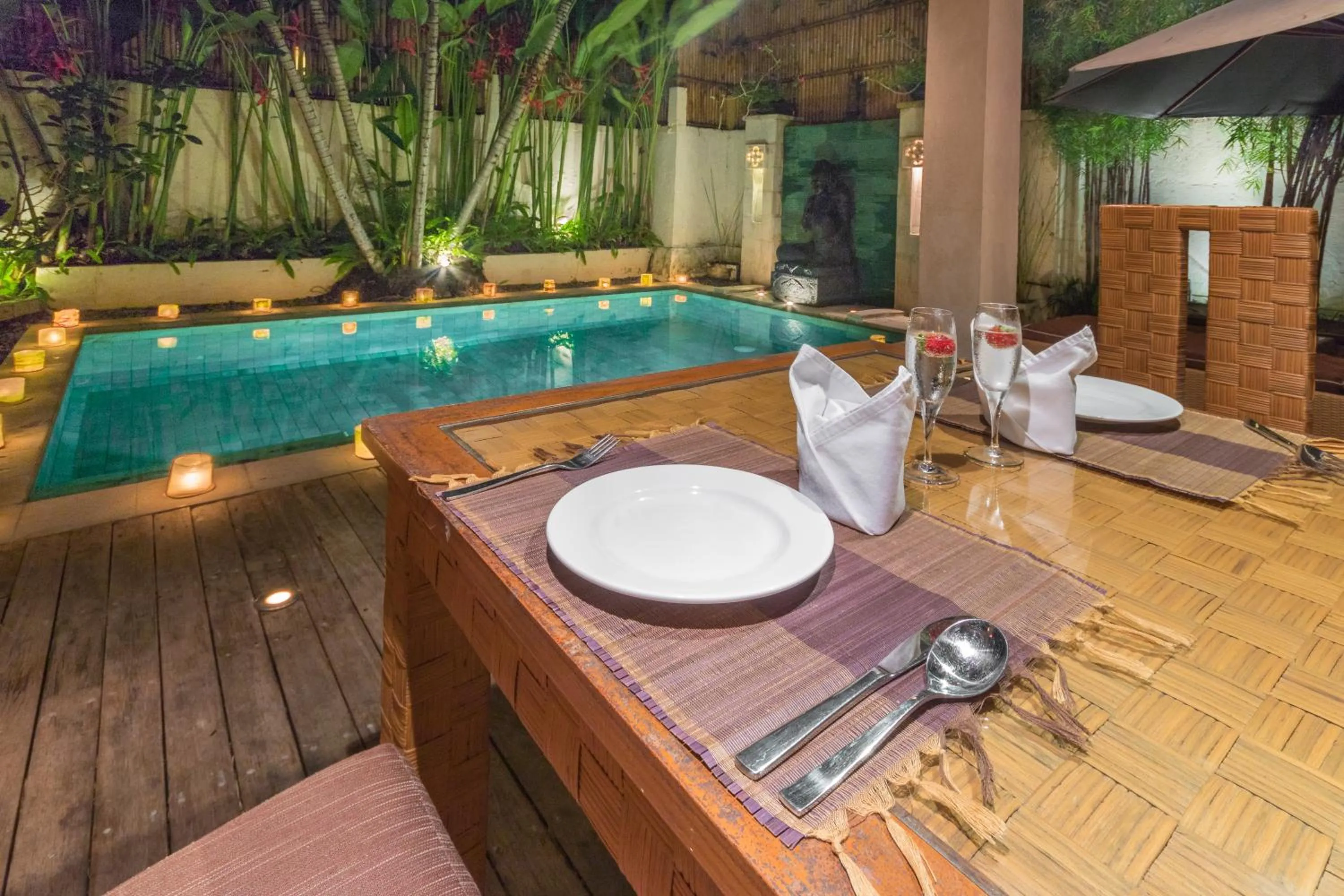 Living room in Villa Seriska Seminyak