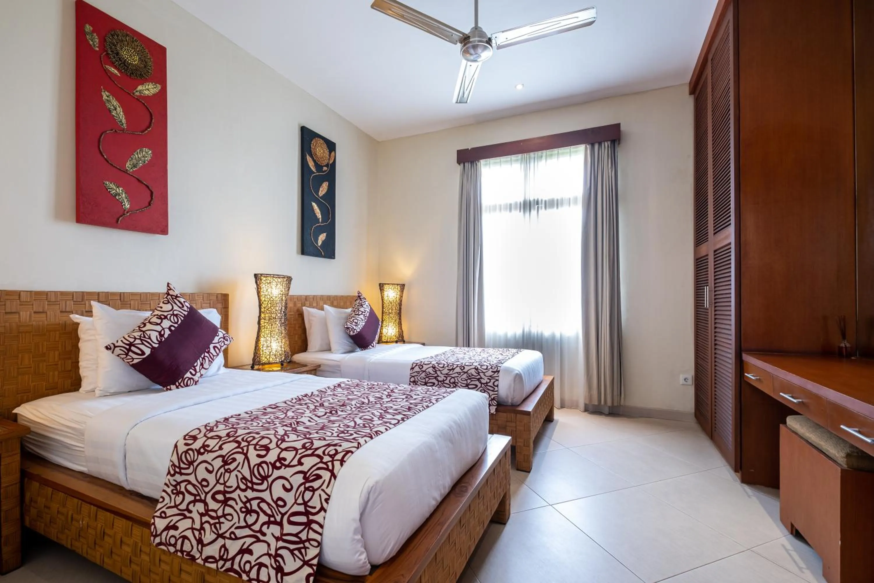 Bedroom, Bed in Villa Seriska Seminyak