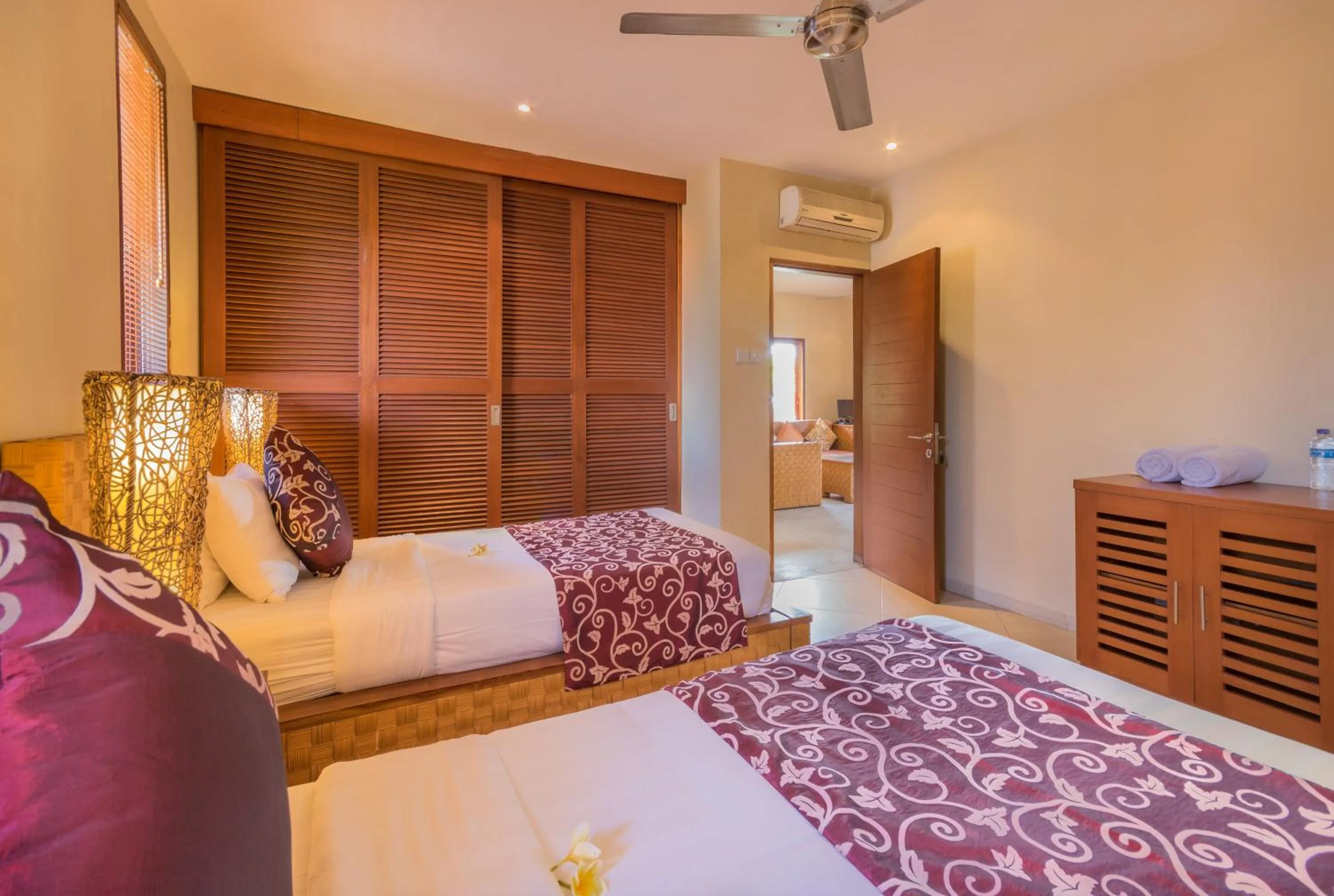 Bedroom, Bed in Villa Seriska Seminyak