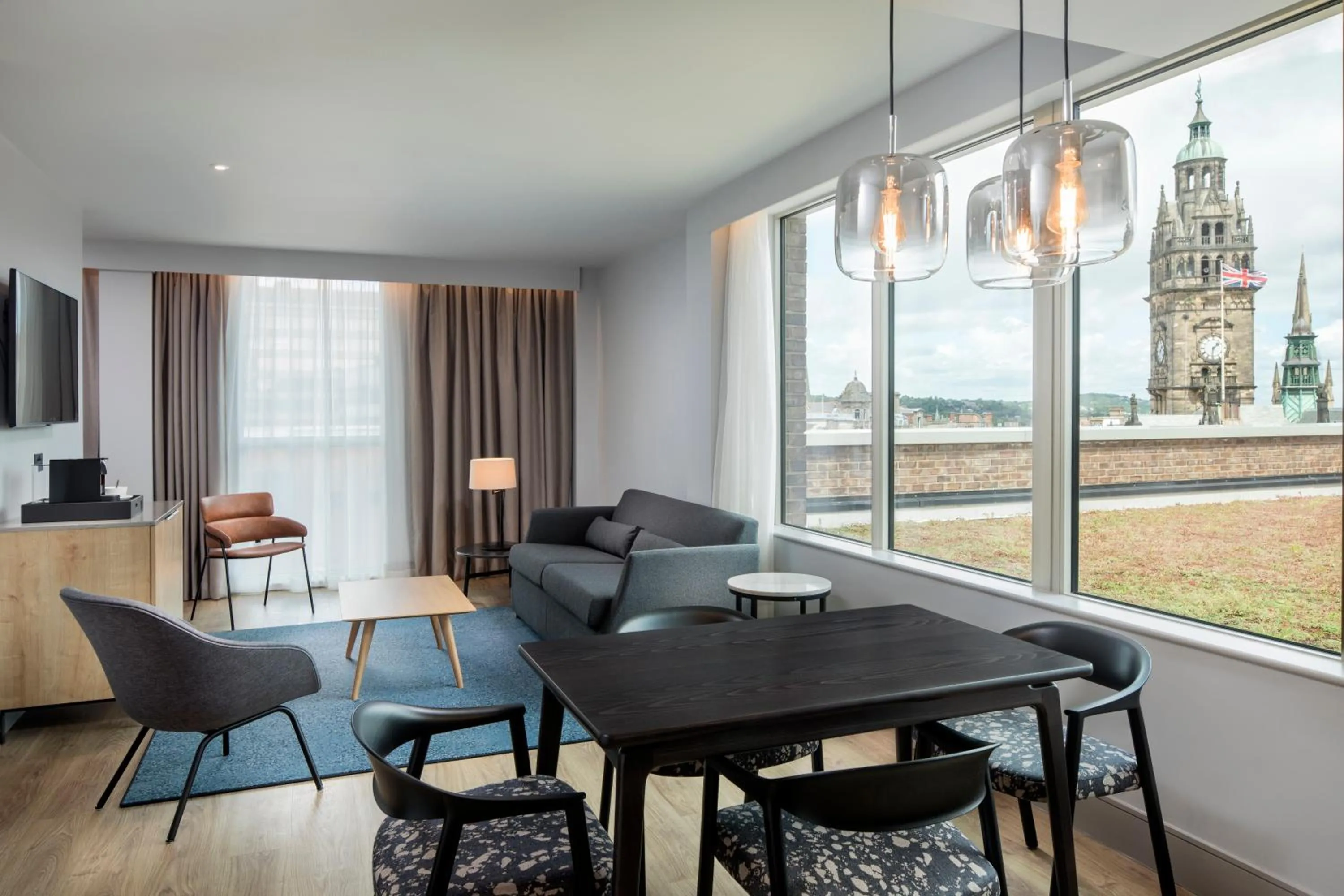 Living room in Radisson Blu Hotel, Sheffield