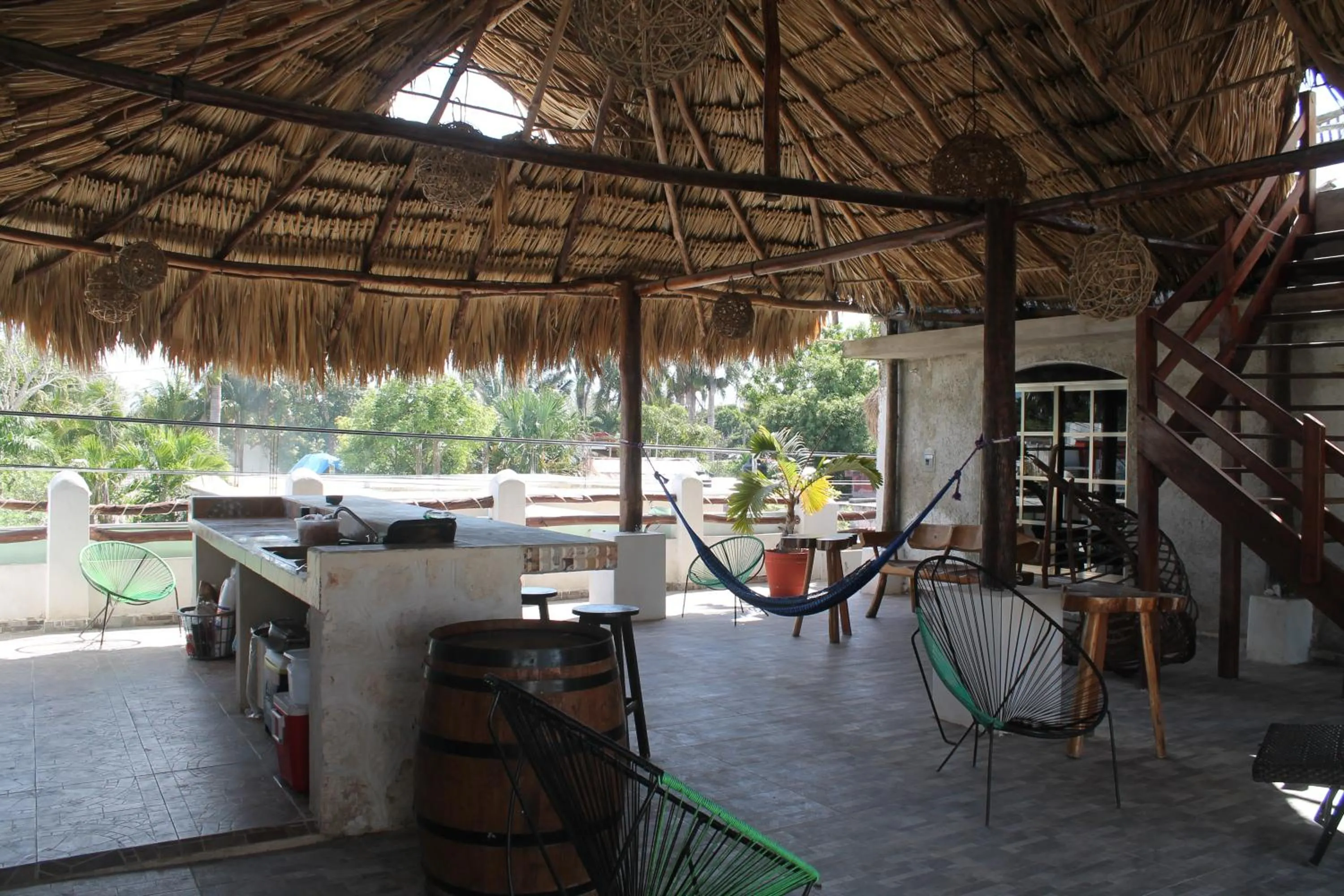 Balcony/Terrace in Hotel Szapot
