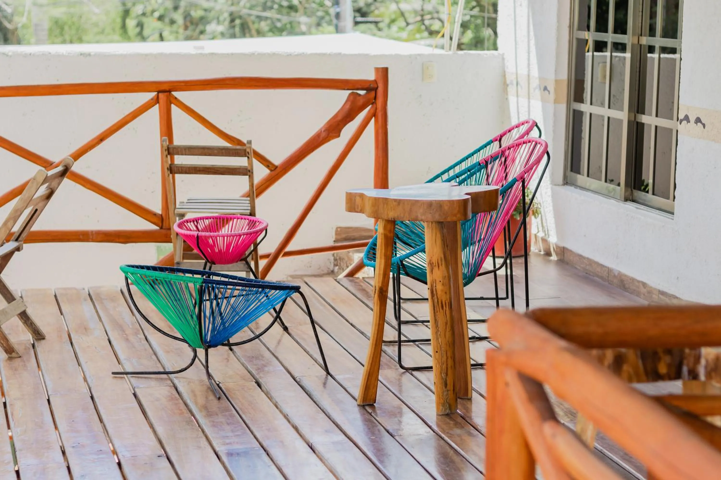 Balcony/Terrace in Hotel Szapot