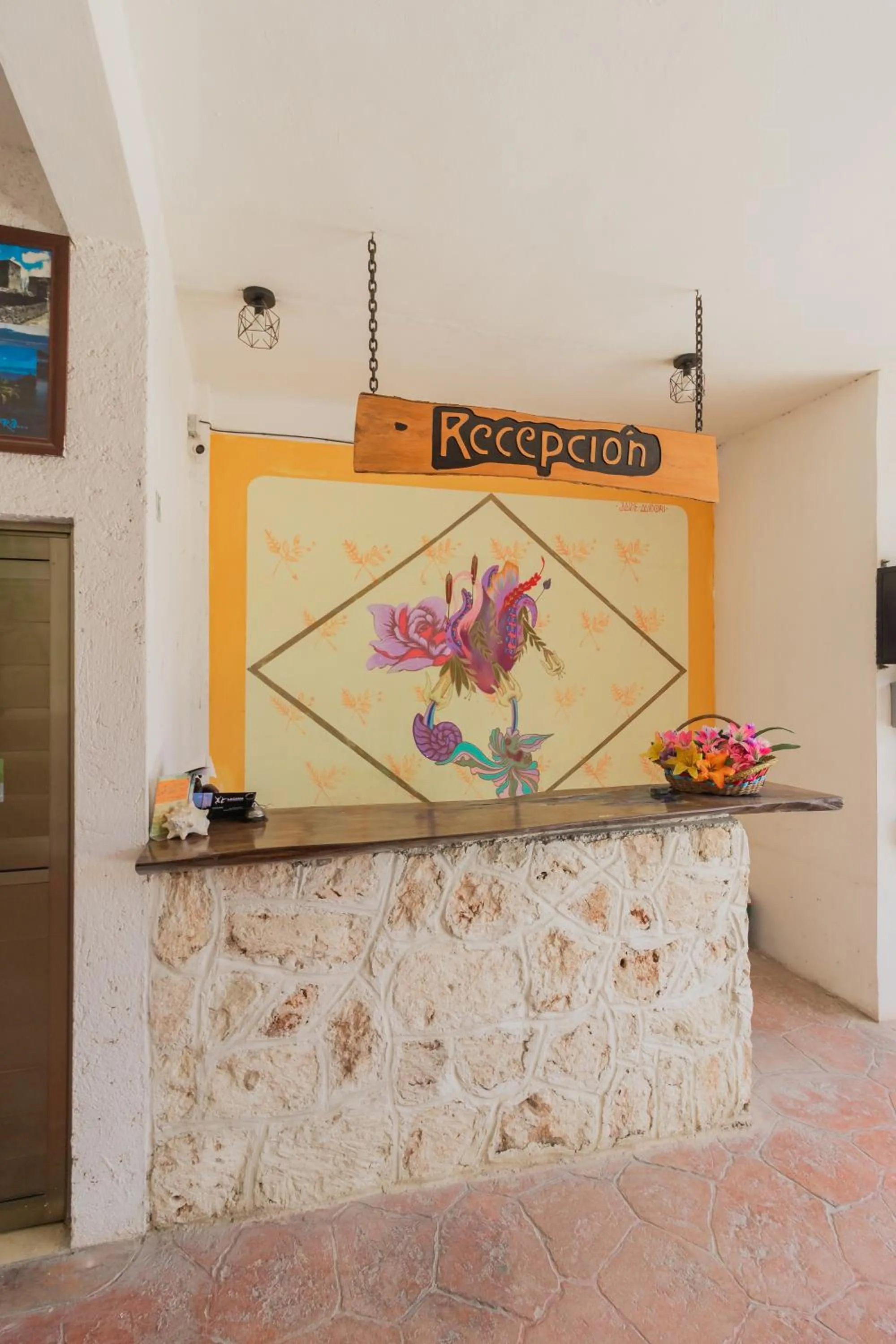 Lobby or reception in Hotel Szapot