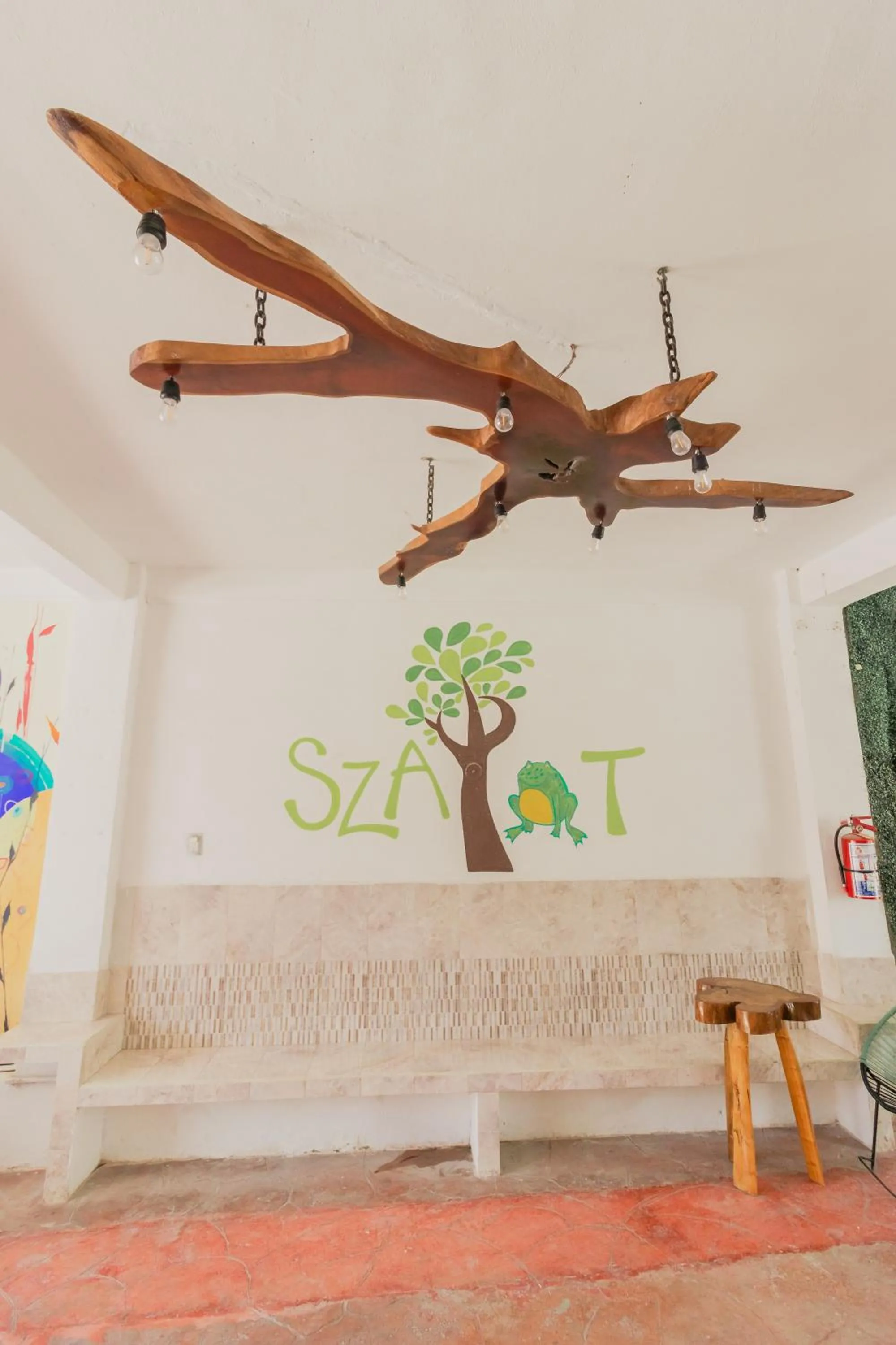 Decorative detail in Hotel Szapot