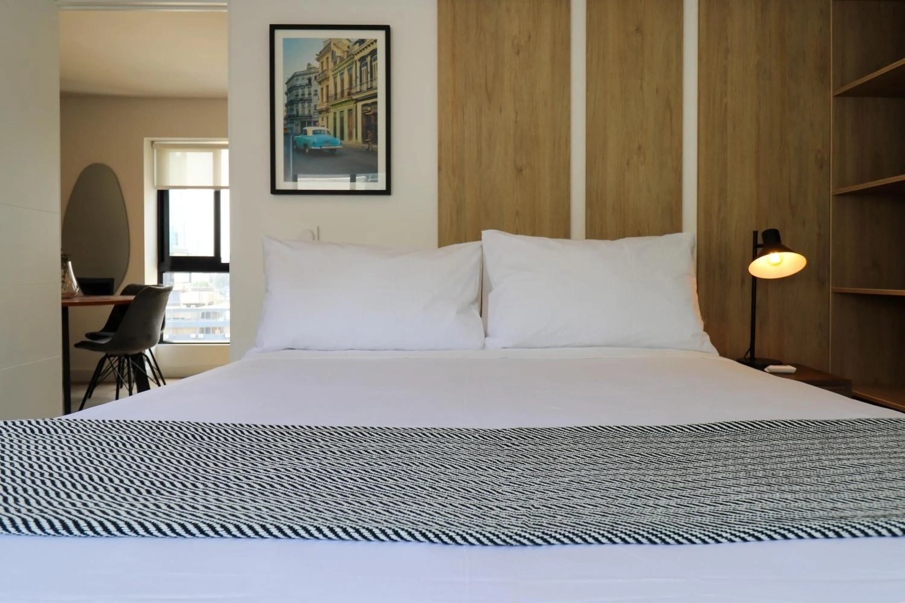 Bed in Gray by Wynwood House