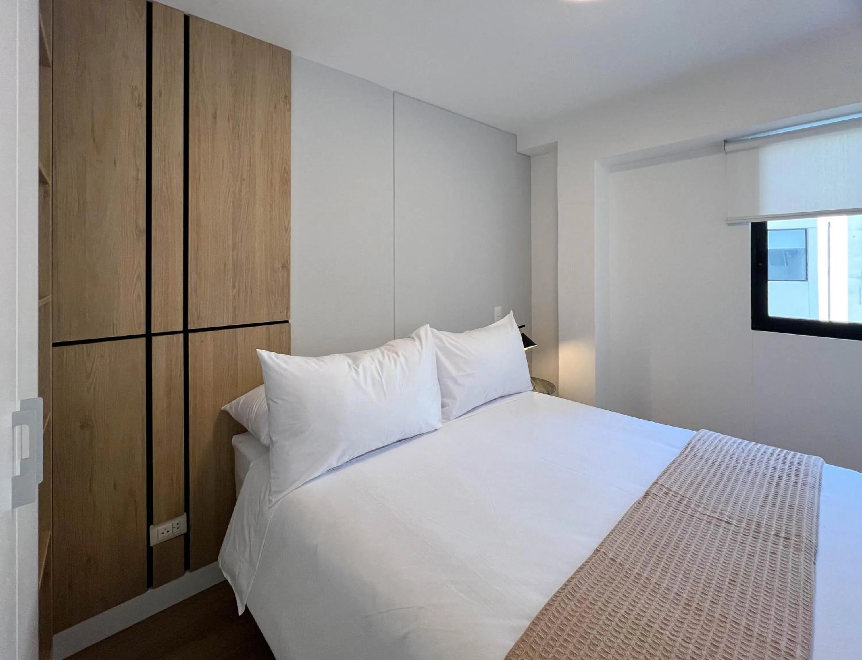 Bed in Gray by Wynwood House