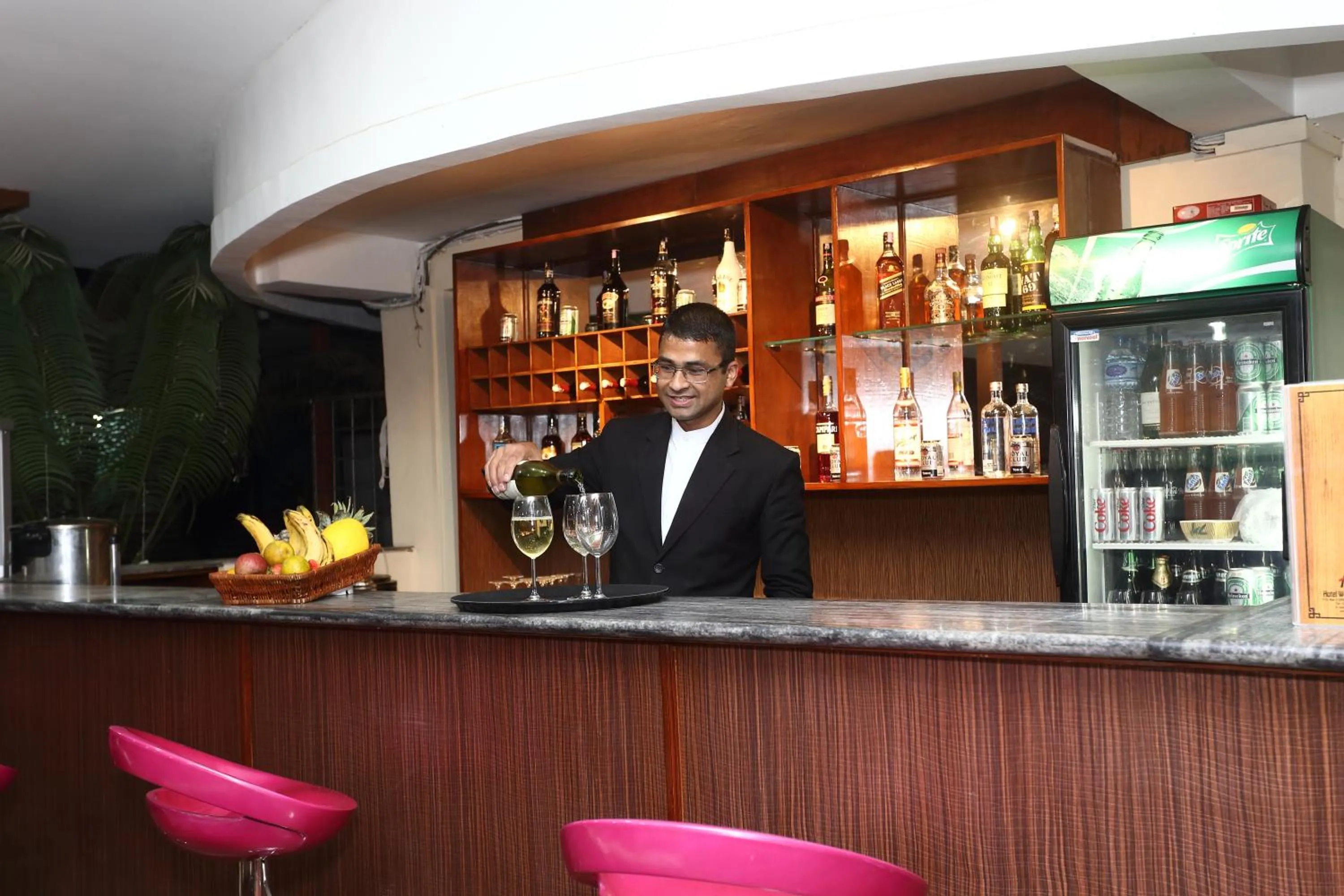 Alcoholic drinks in Hotel Woodland Kathmandu