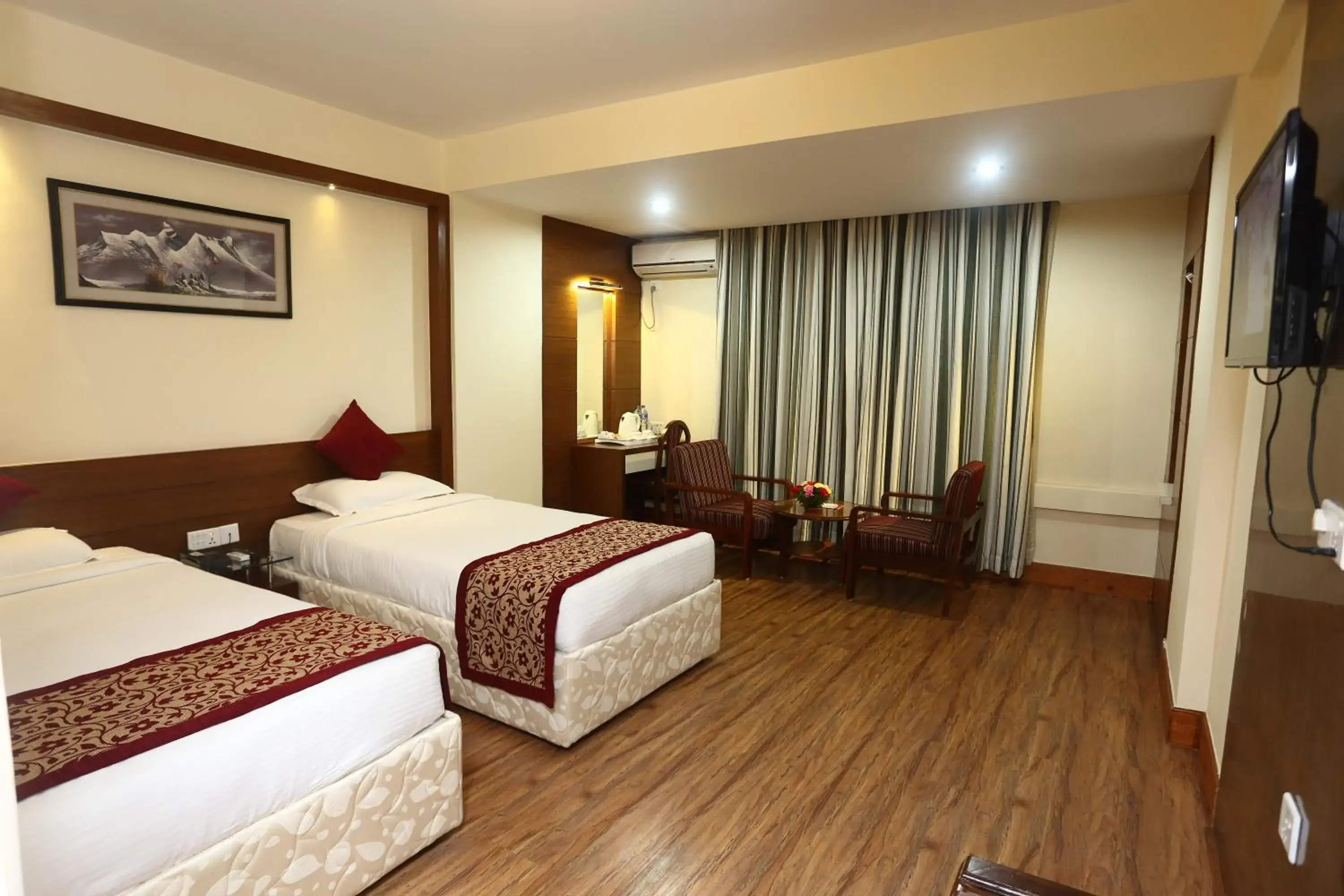 Bedroom, Bed in Hotel Woodland Kathmandu Bedroom, Bed in Hotel Woodland Kathmandu