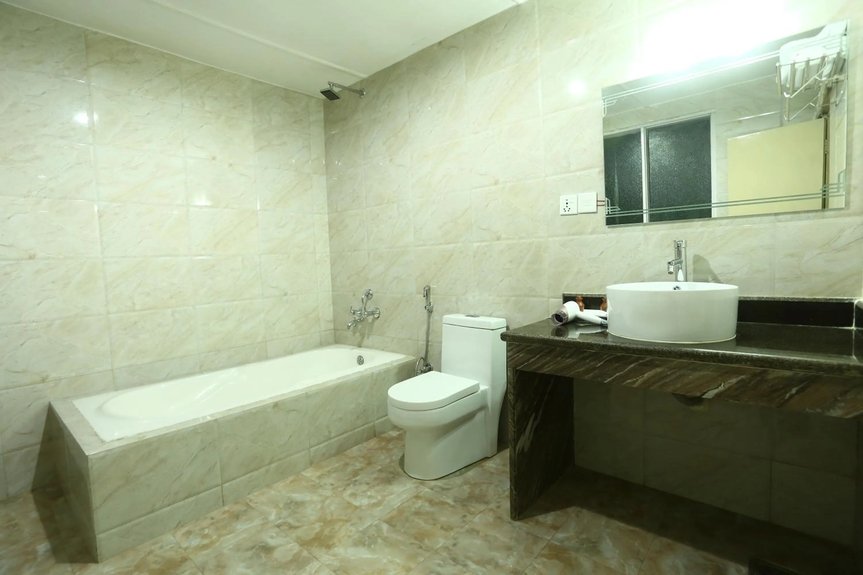Bathroom in Hotel Woodland Kathmandu