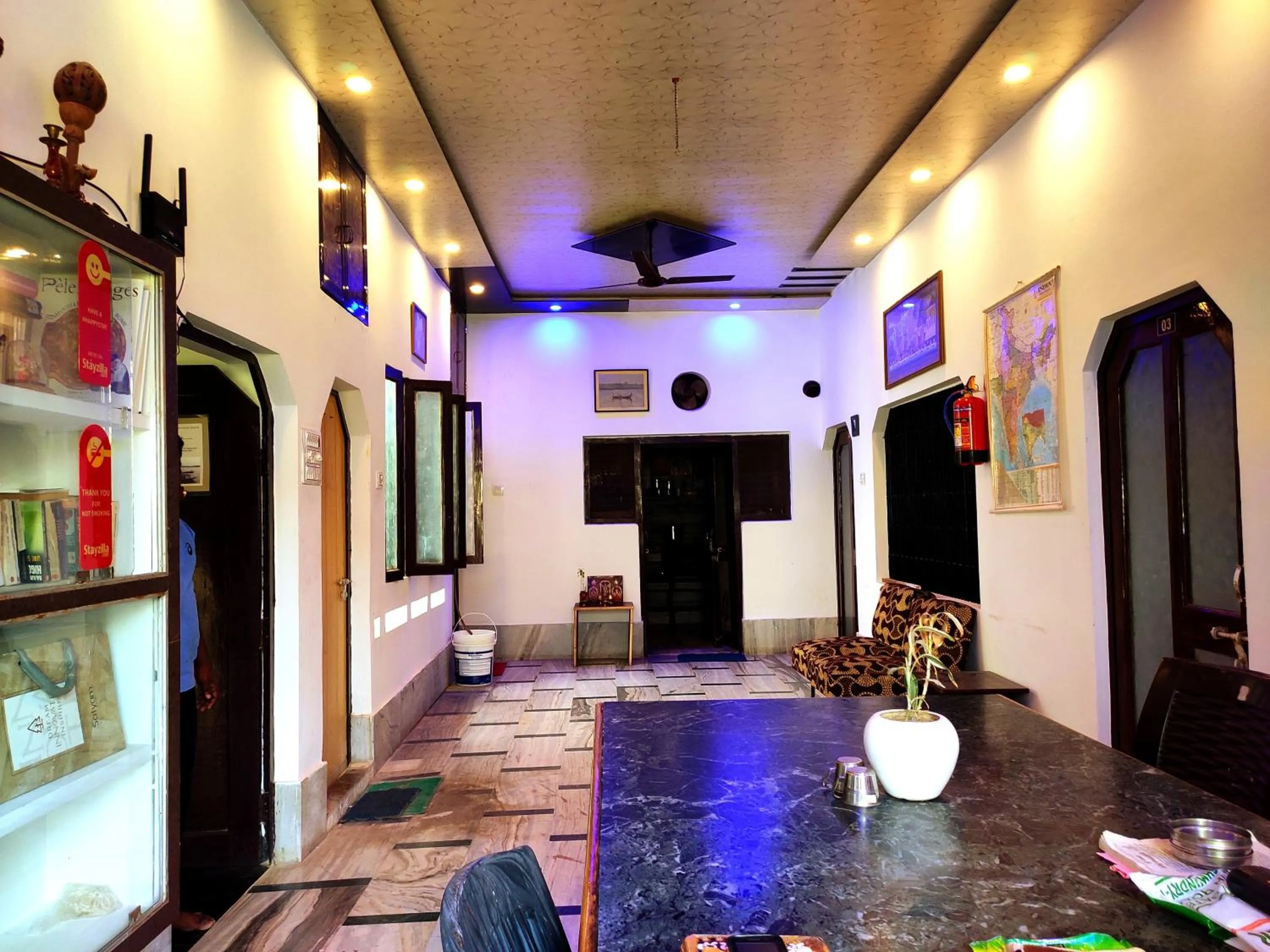 Lobby or reception in Khushi Paying Guest House