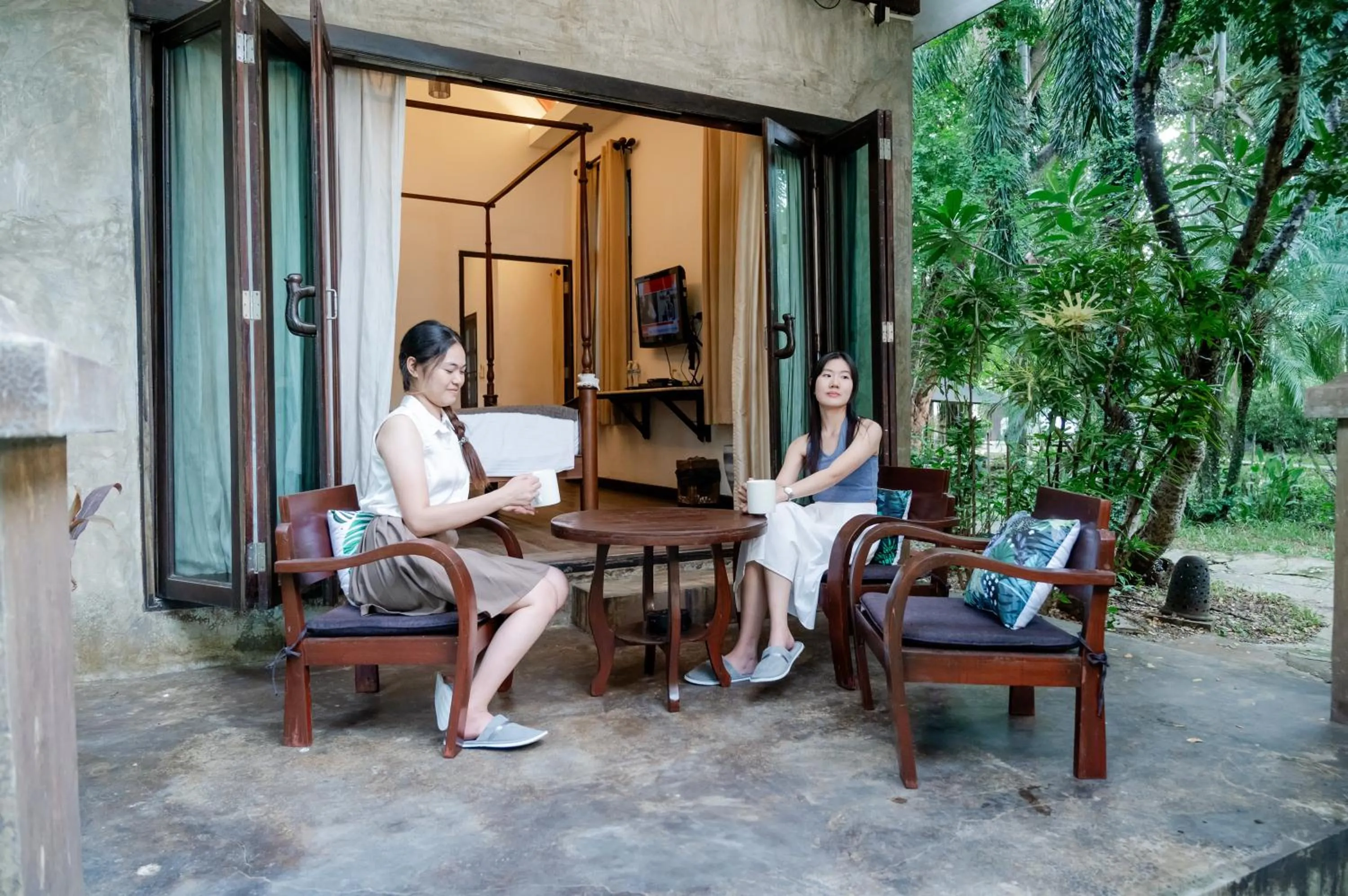 Patio in Tolani Southgate Villa Chiang Mai