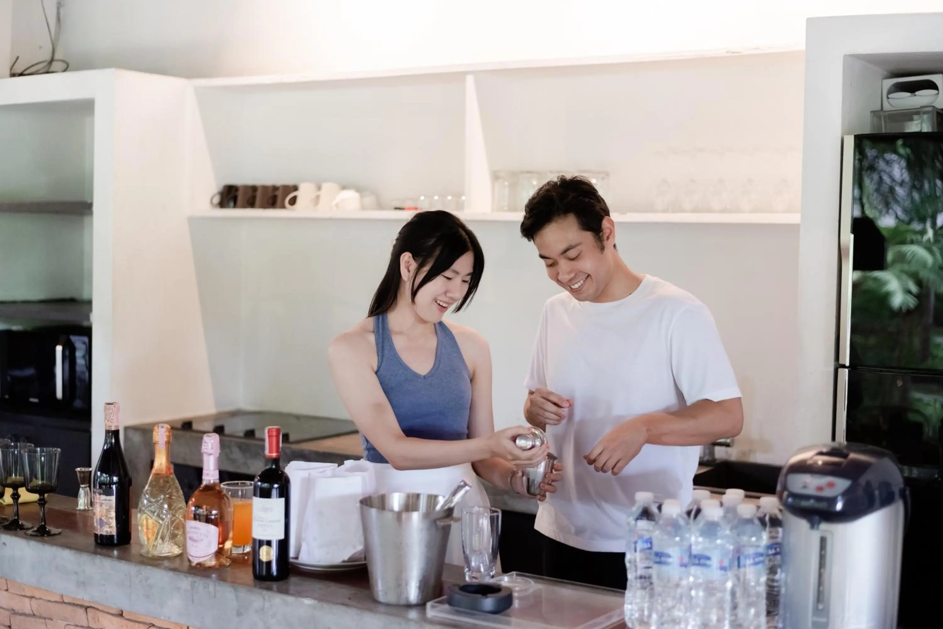 Kitchen or kitchenette in Tolani Southgate Villa Chiang Mai