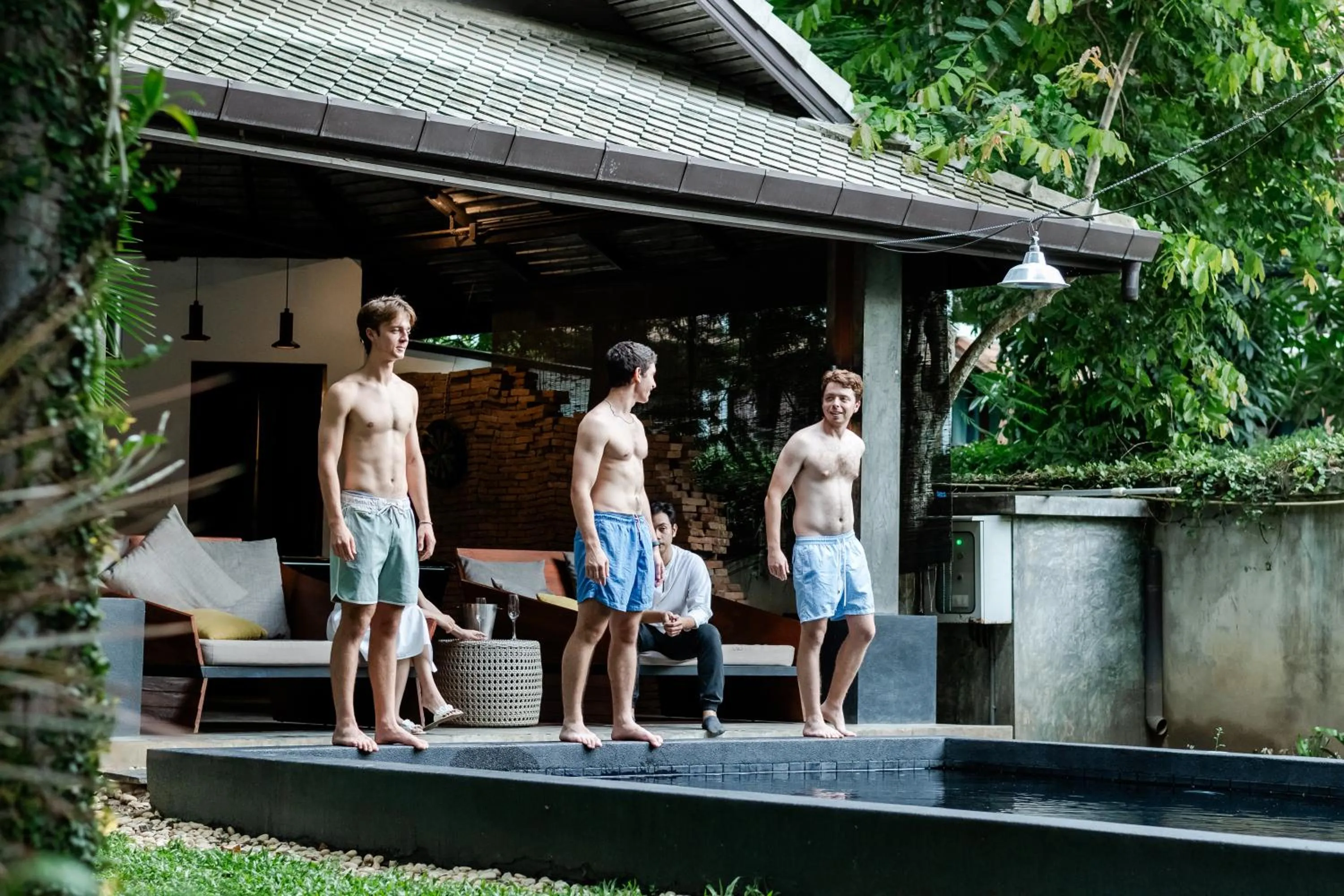 Pool view in Tolani Southgate Villa Chiang Mai