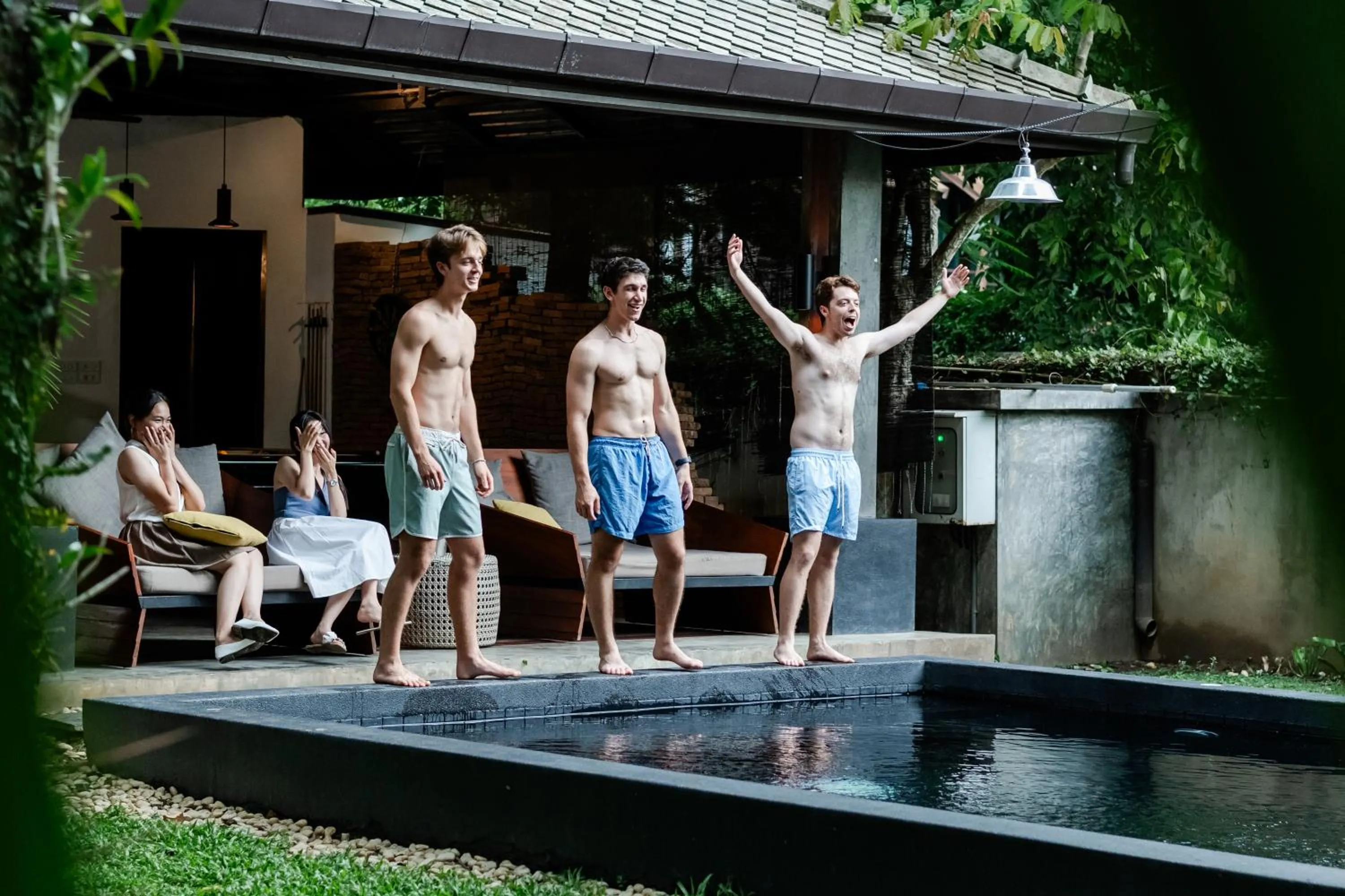 Swimming pool in Tolani Southgate Villa Chiang Mai