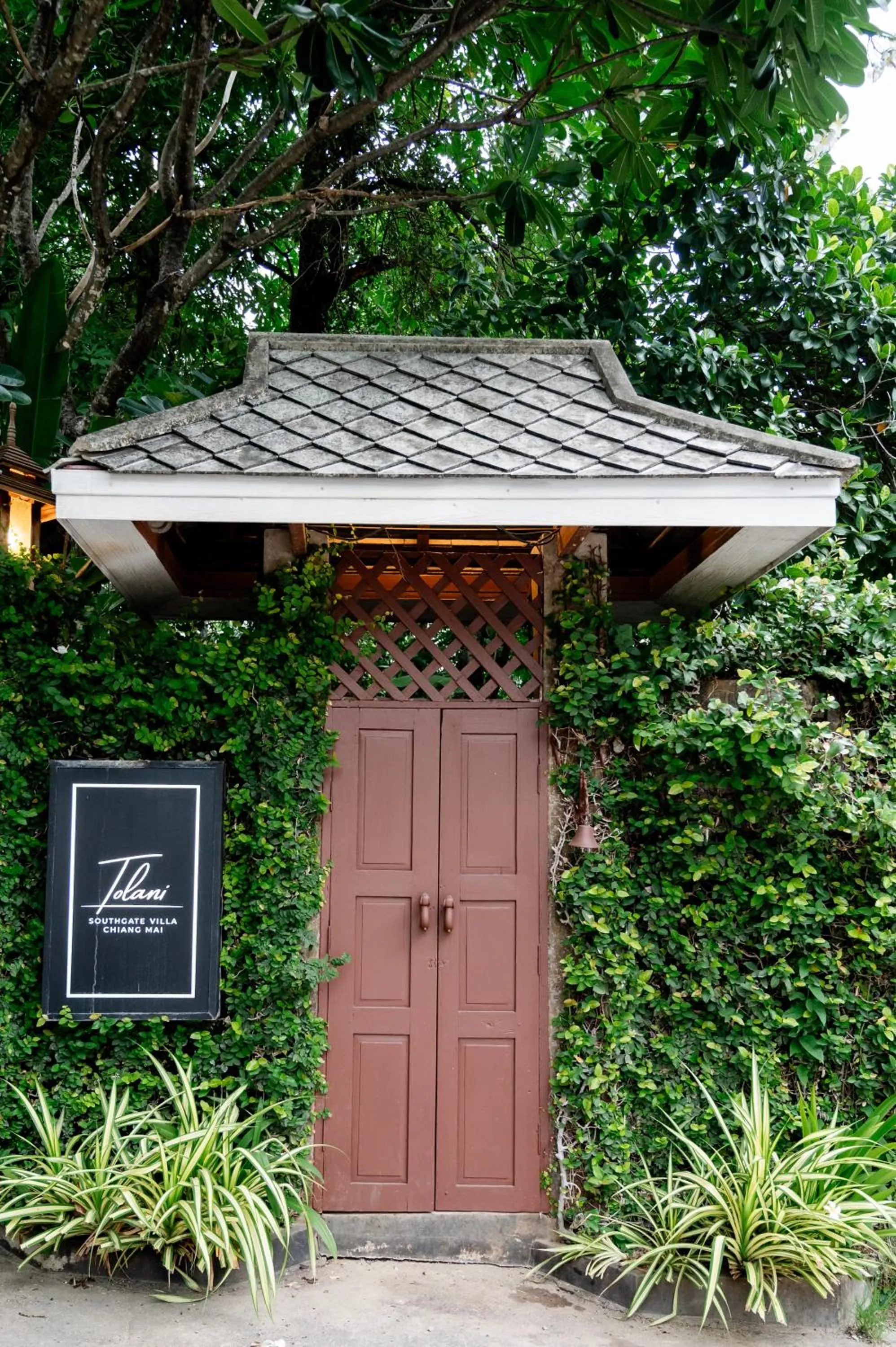 Facade/entrance in Tolani Southgate Villa Chiang Mai