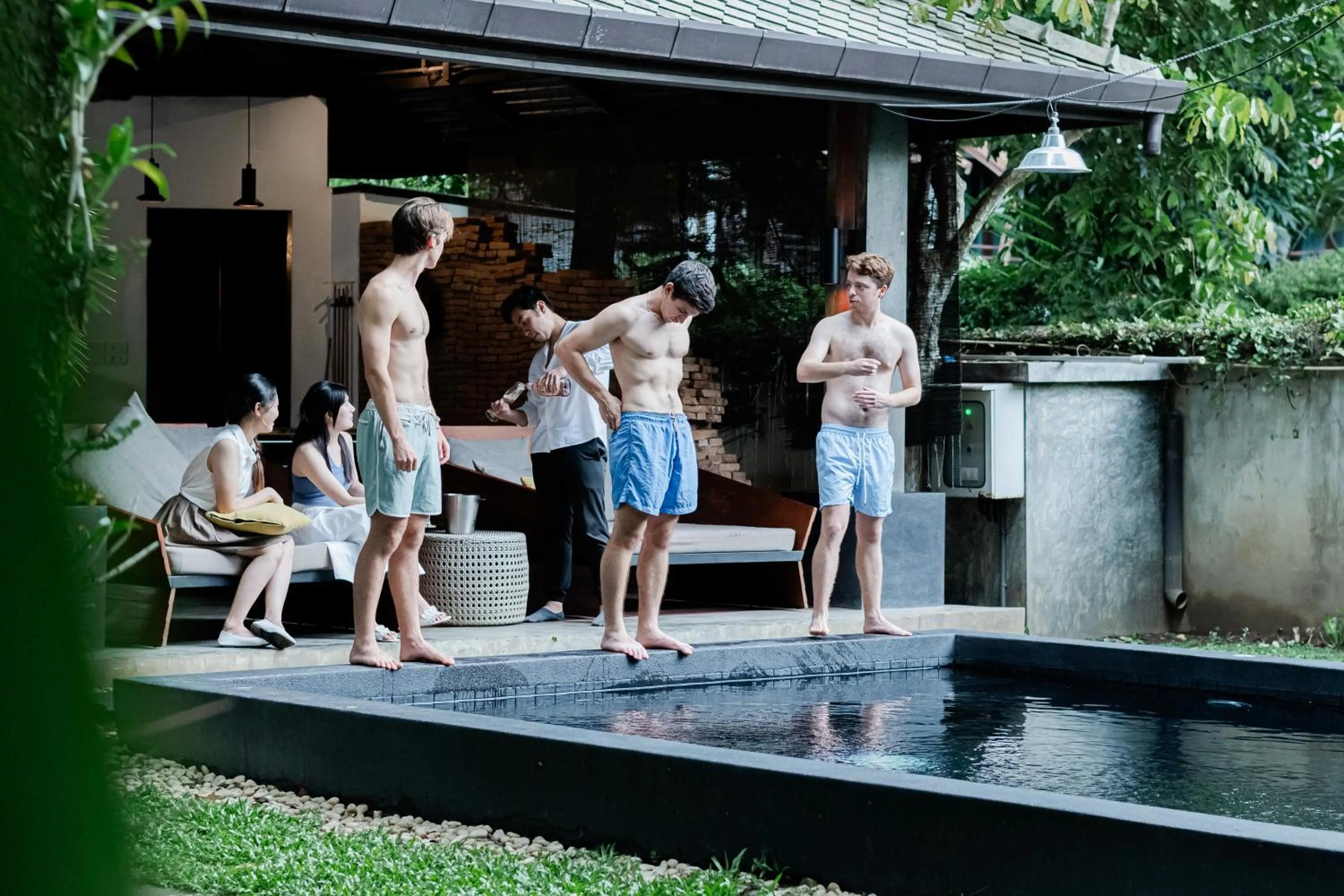 Swimming pool in Tolani Southgate Villa Chiang Mai