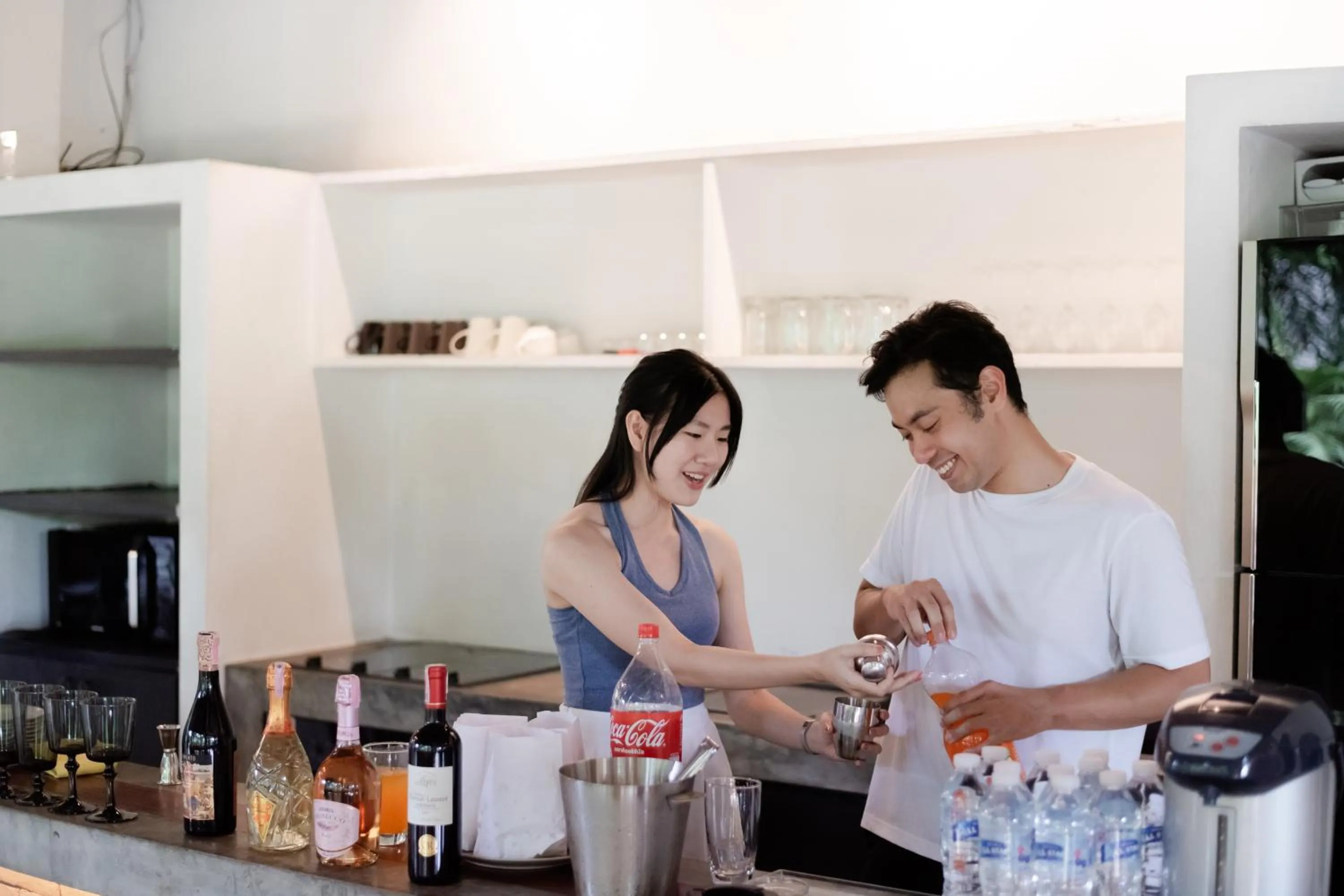 Kitchen or kitchenette in Tolani Southgate Villa Chiang Mai