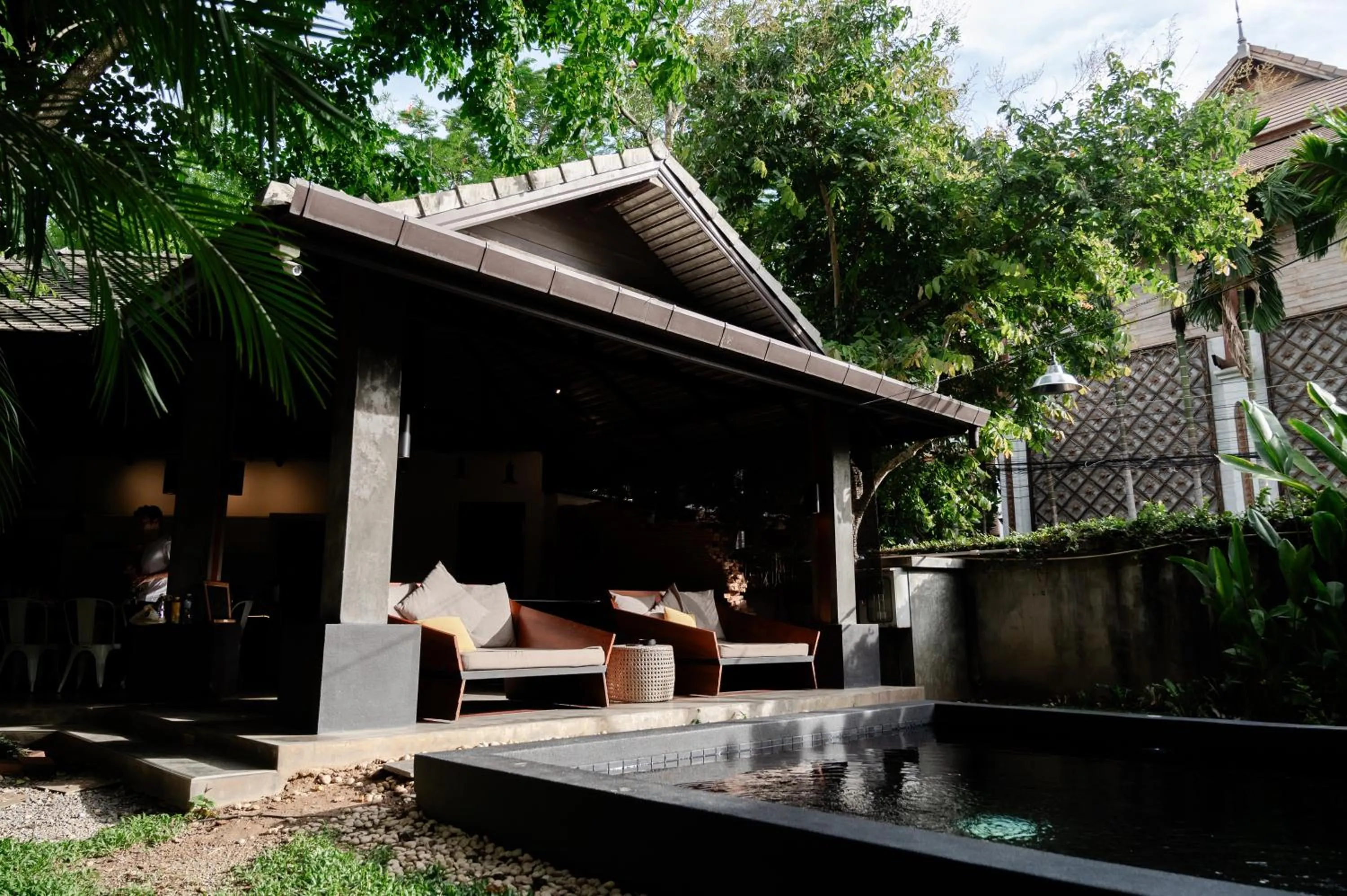 Garden view in Tolani Southgate Villa Chiang Mai