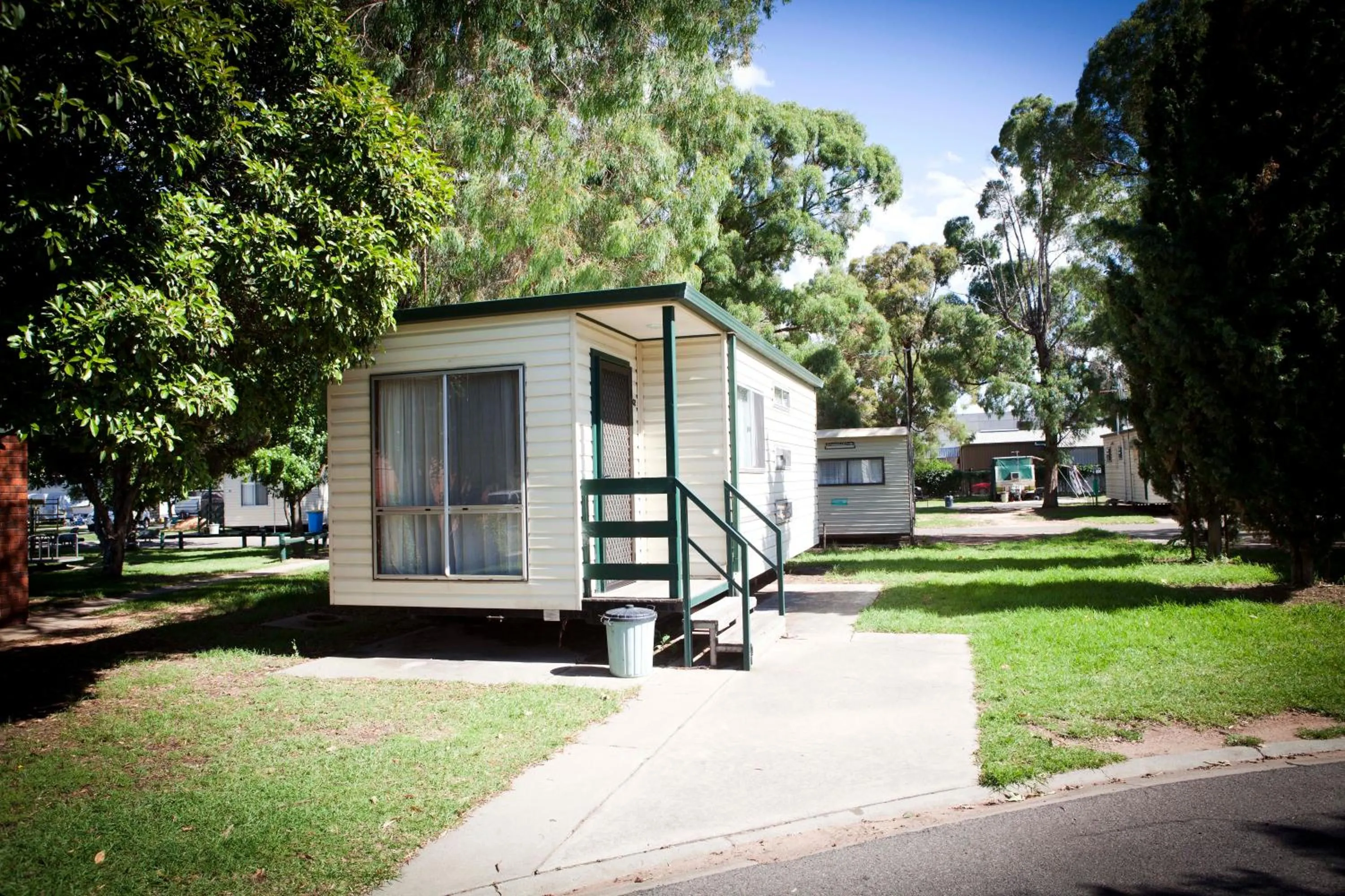 Facade/entrance in Strayleaves Caravan Park