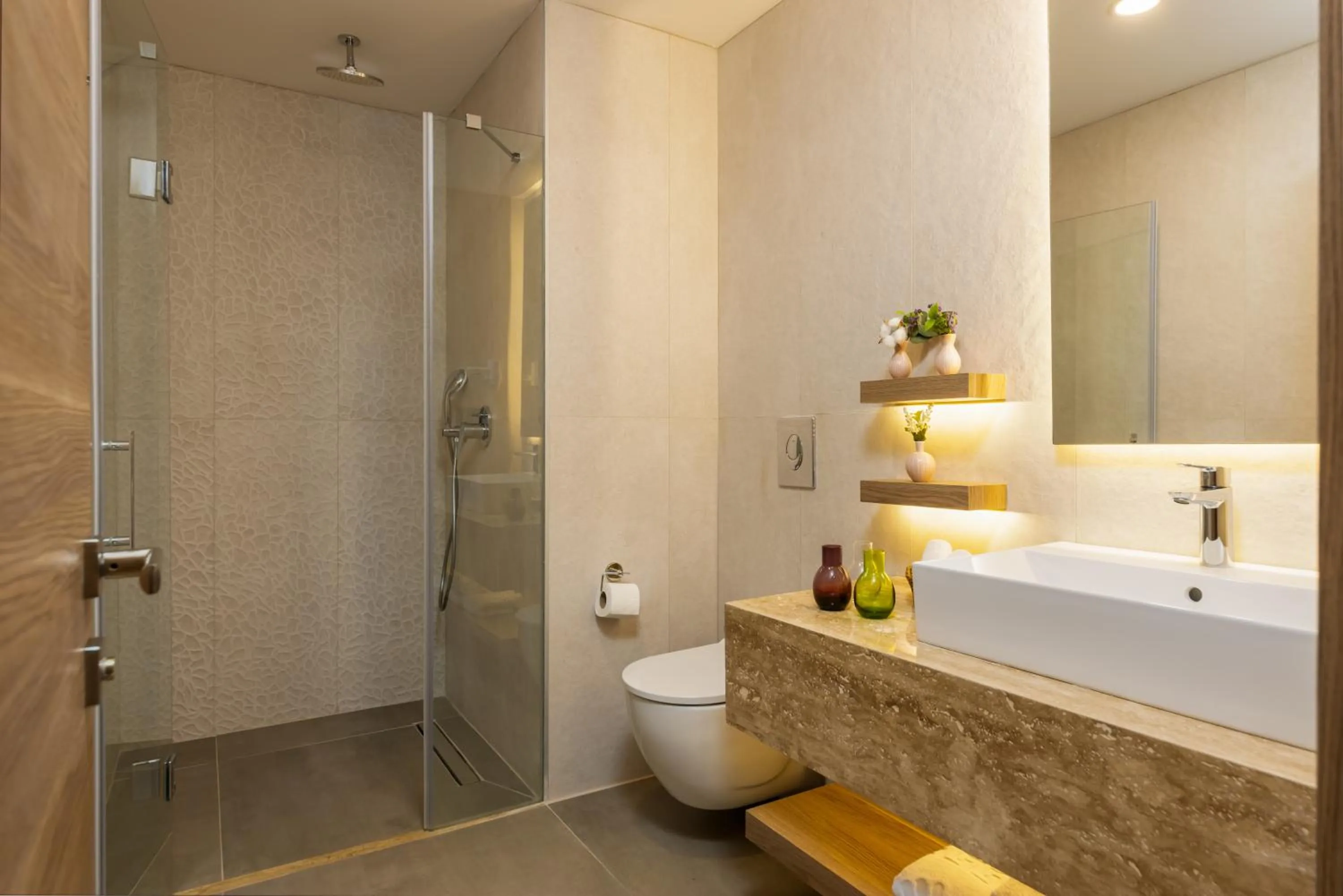 Shower in Ema Houses