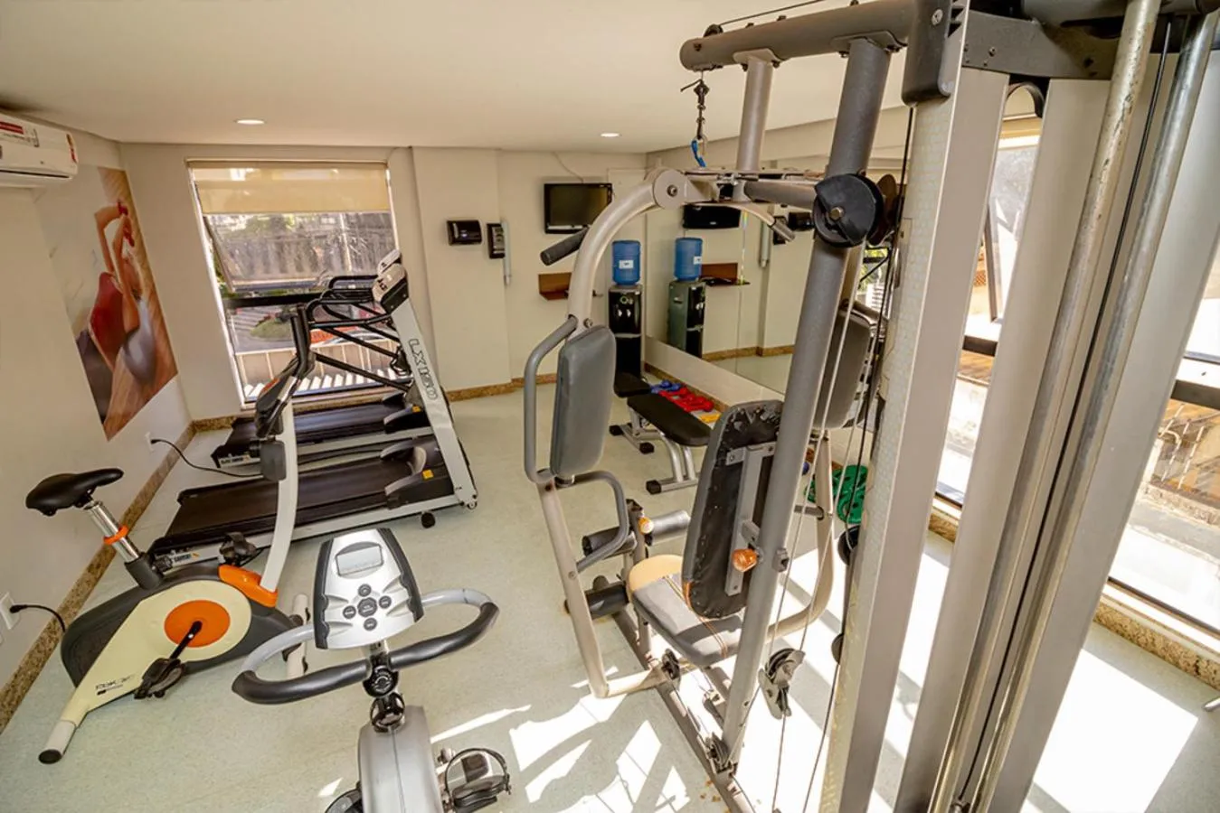 Fitness centre/facilities in Sun Square Suítes Hotel By Lual