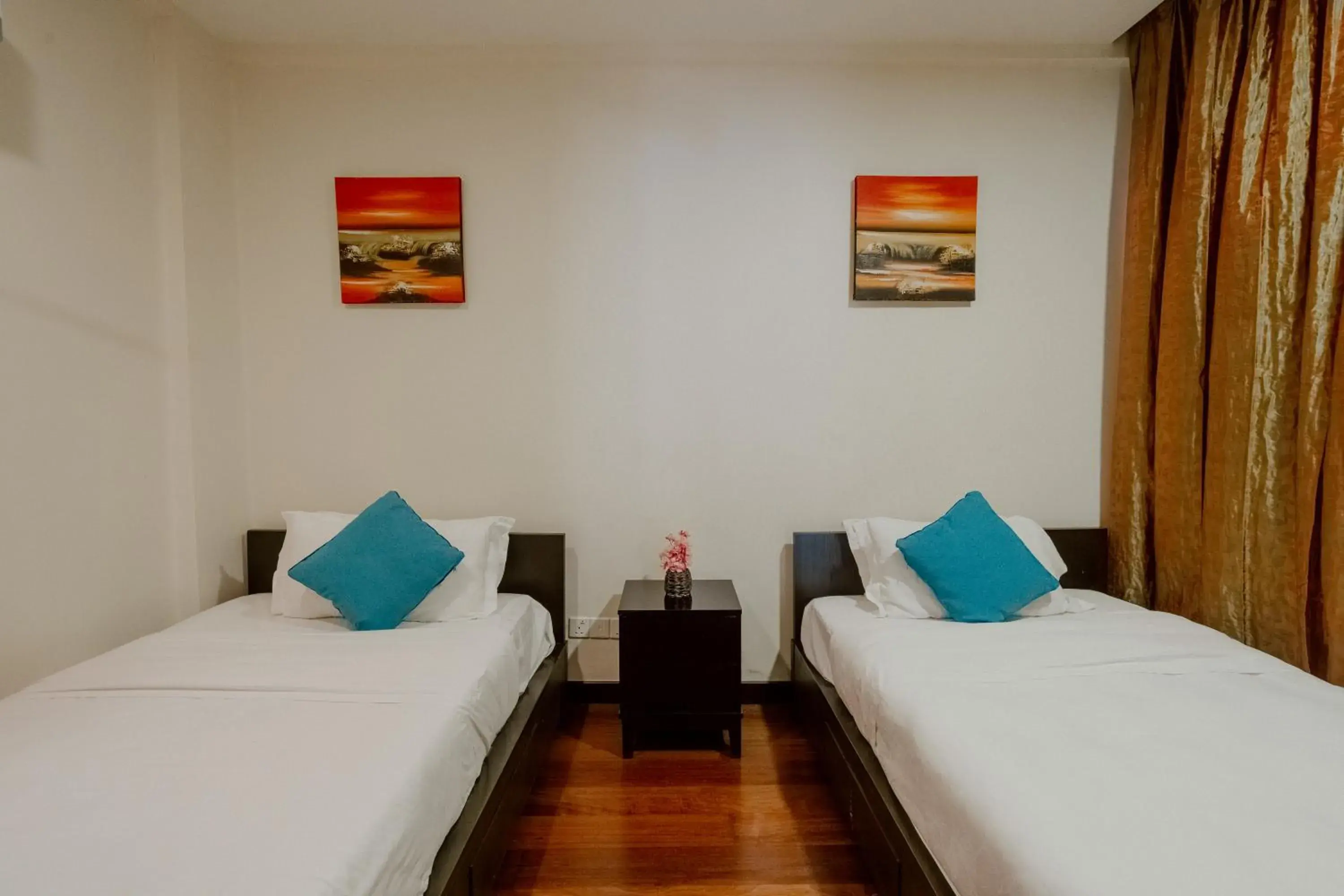 Bedroom, Bed in Borneo Beach Villa & Suite Bedroom, Bed in Borneo Beach Villa & Suite