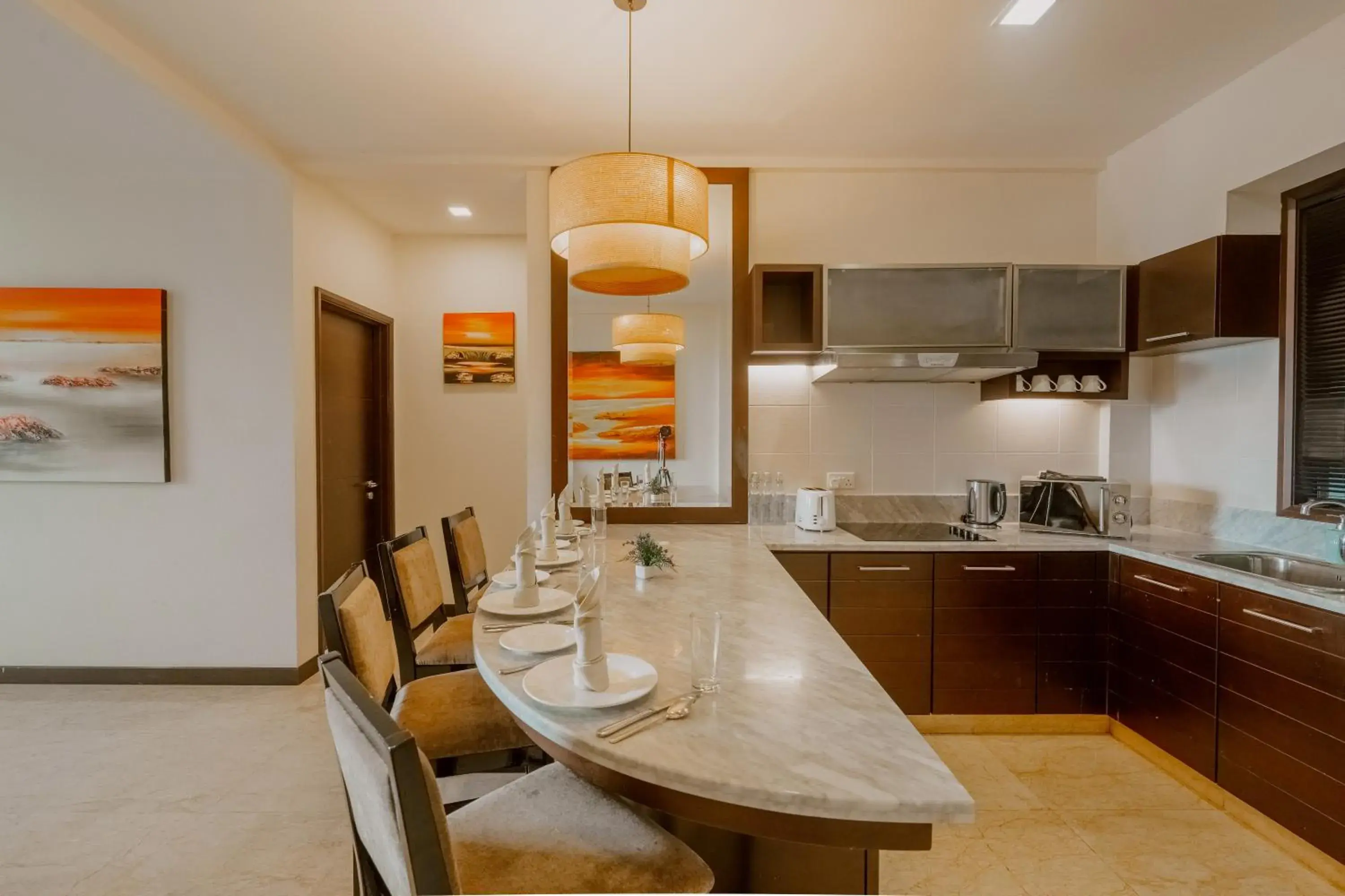 Kitchen or kitchenette in Borneo Beach Villa & Suite Kitchen or kitchenette in Borneo Beach Villa & Suite