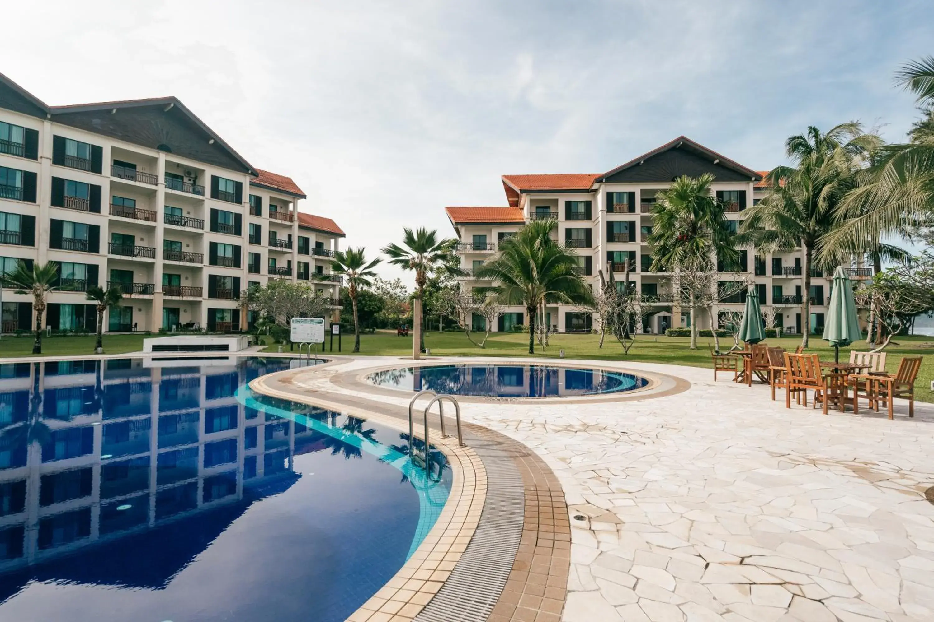 Property building in Borneo Beach Villa & Suite Property building in Borneo Beach Villa & Suite