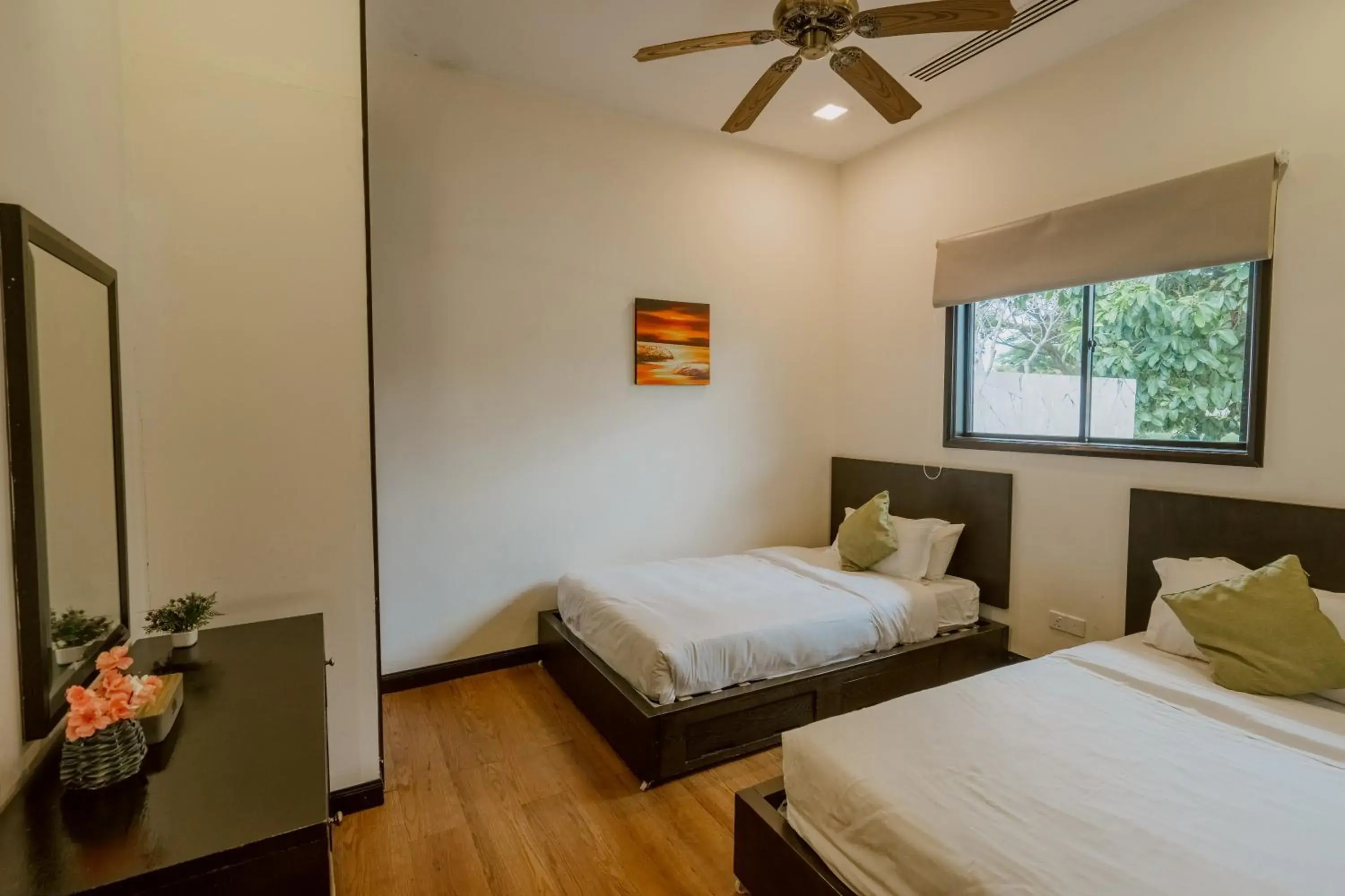 Bed in Borneo Beach Villa & Suite Bed in Borneo Beach Villa & Suite