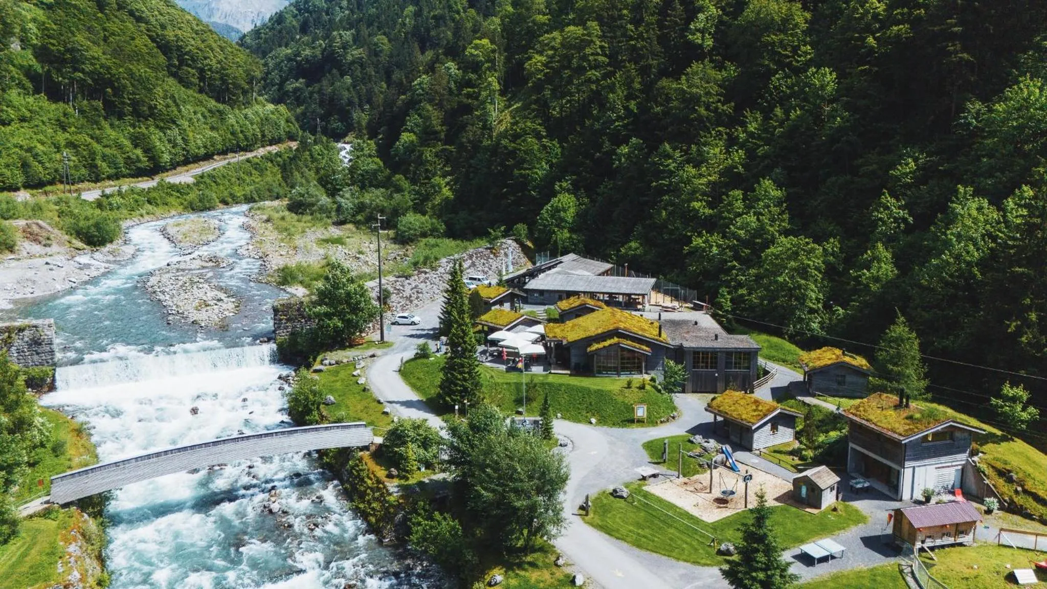 Summer in Hüttenhotel Husky Lodge