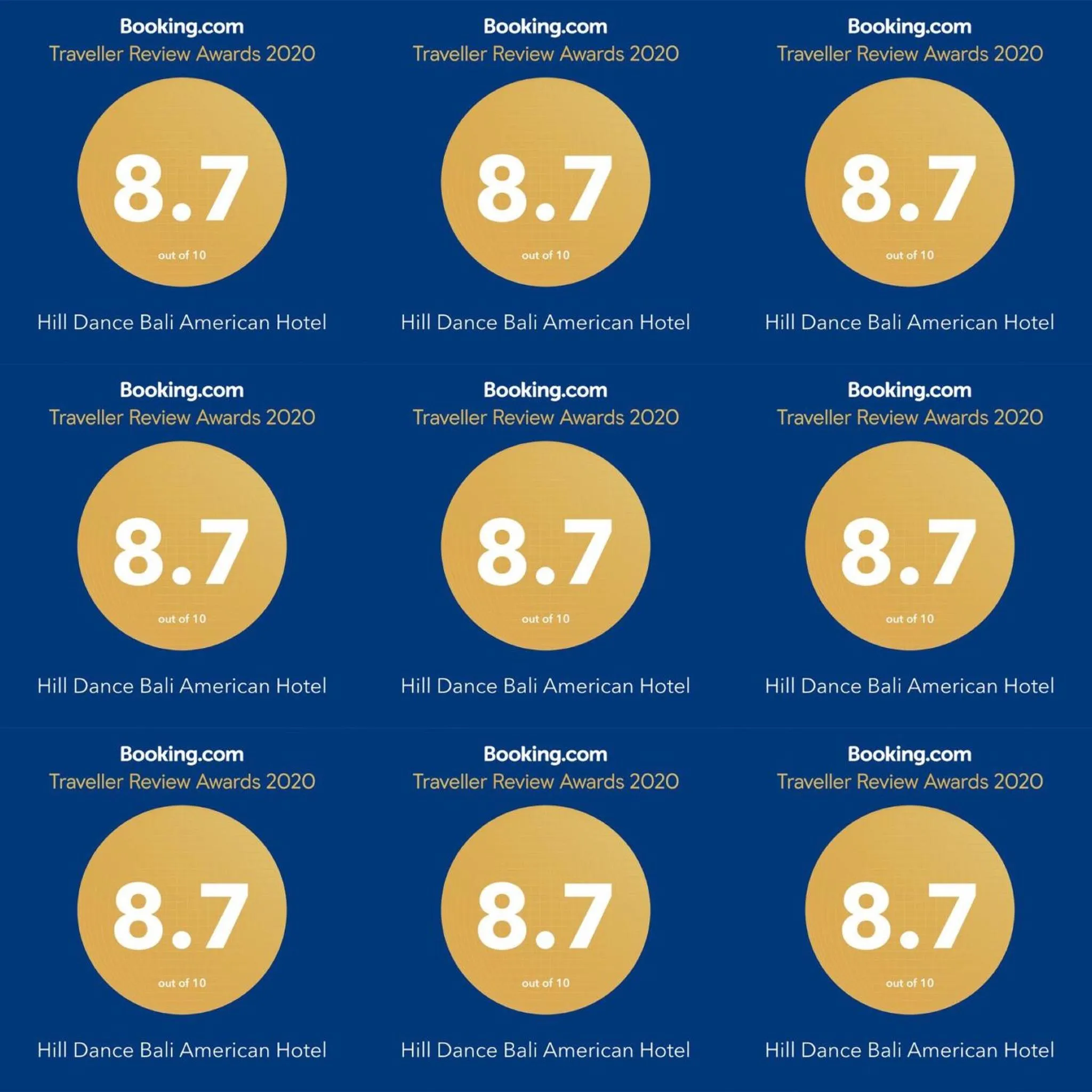 Hill Dance Bali American Hotel