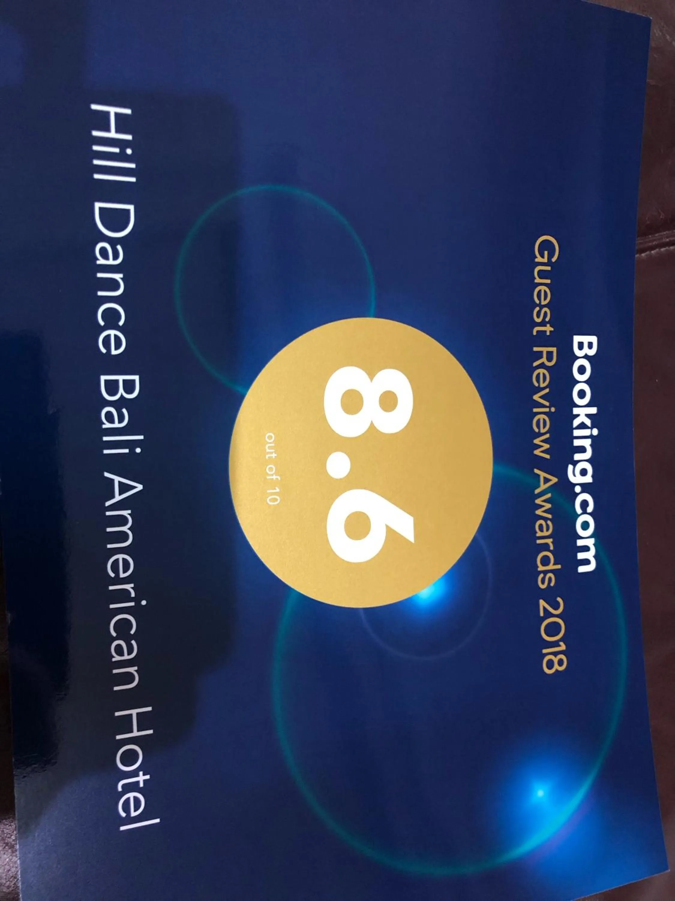 Hill Dance Bali American Hotel