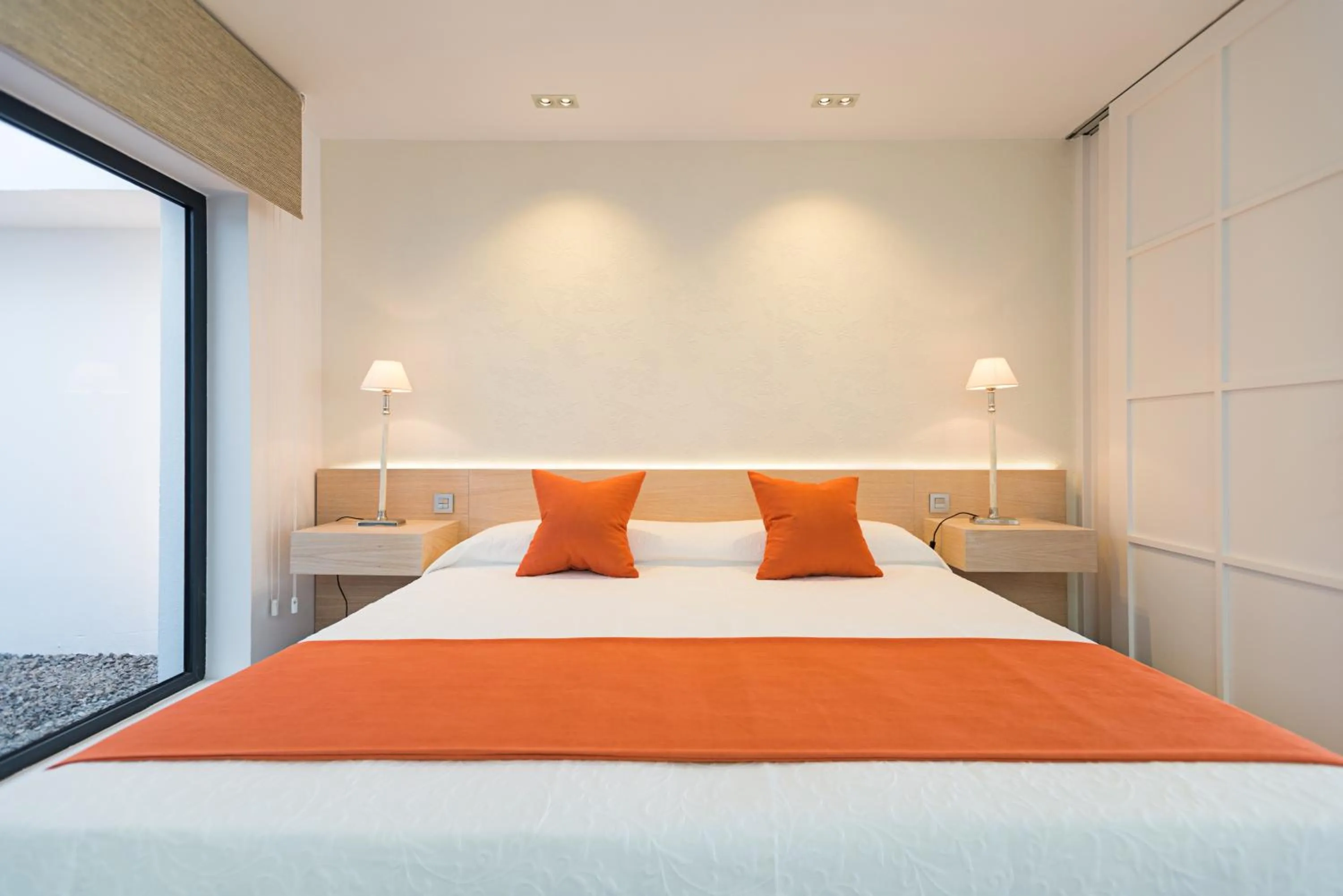Bedroom, Bed in Altos de la Gloria Beach Apartments