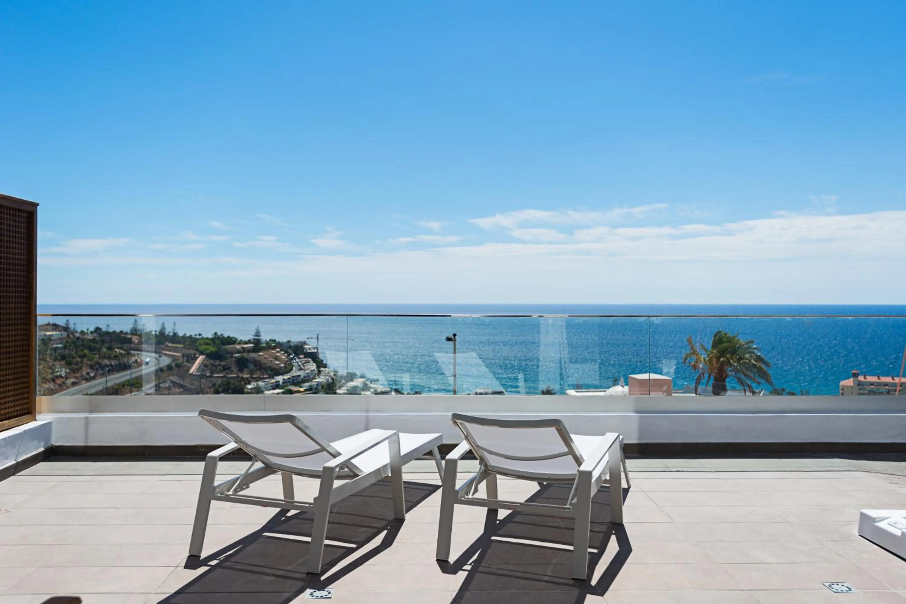 Patio in Altos de la Gloria Beach Apartments
