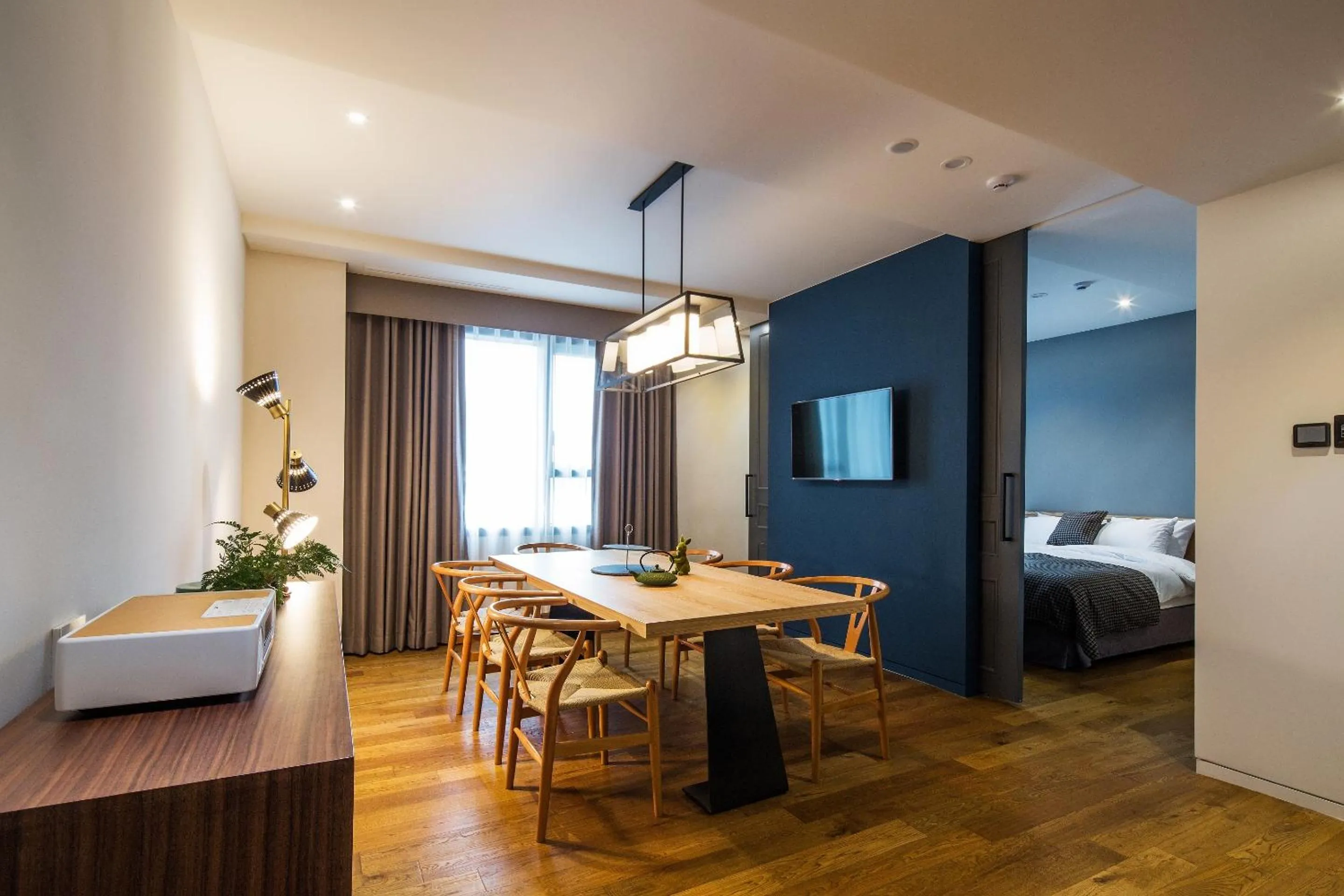 Living room in Hotel Denim Seoul