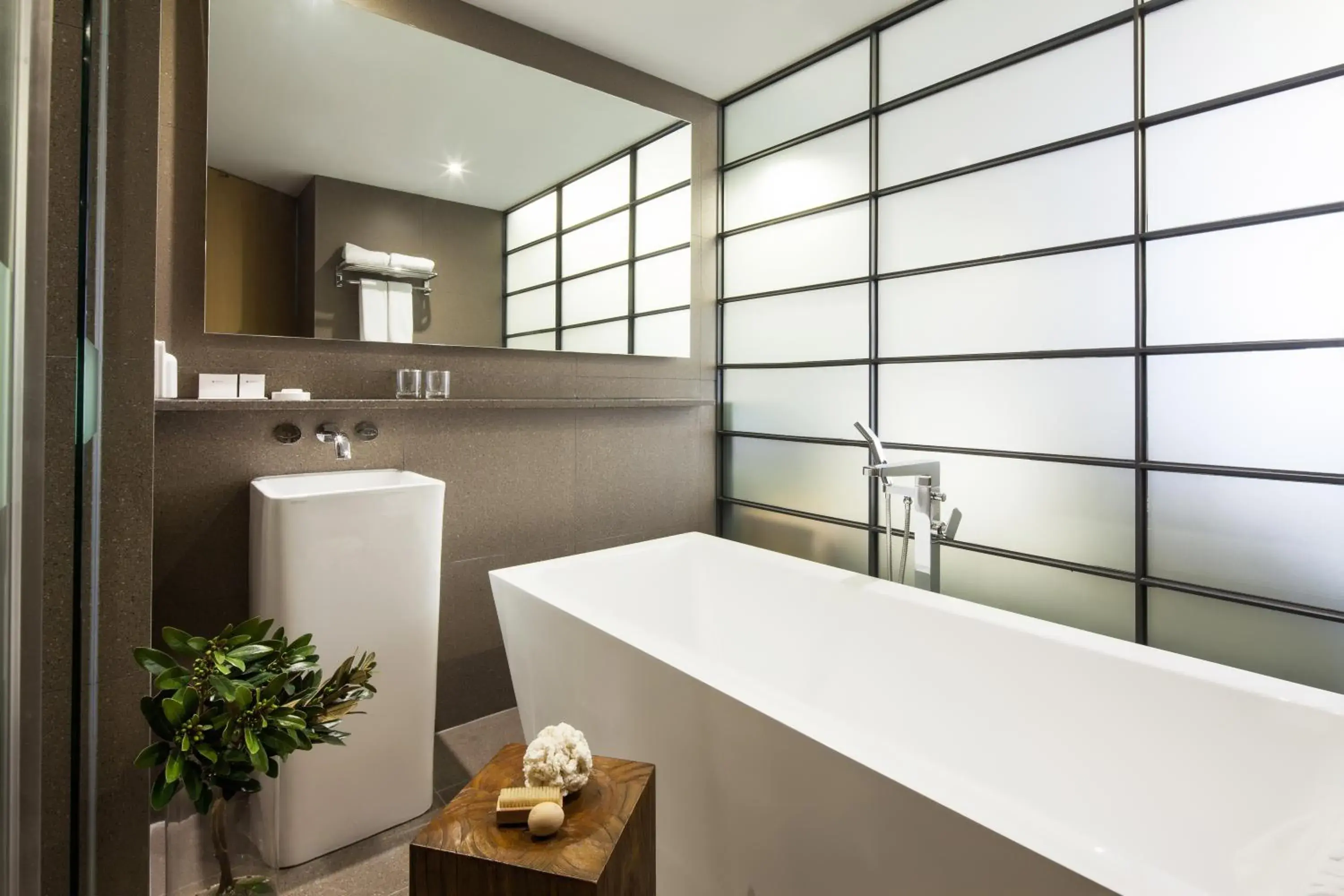 Bathroom in Hotel Denim Seoul Bathroom in Hotel Denim Seoul