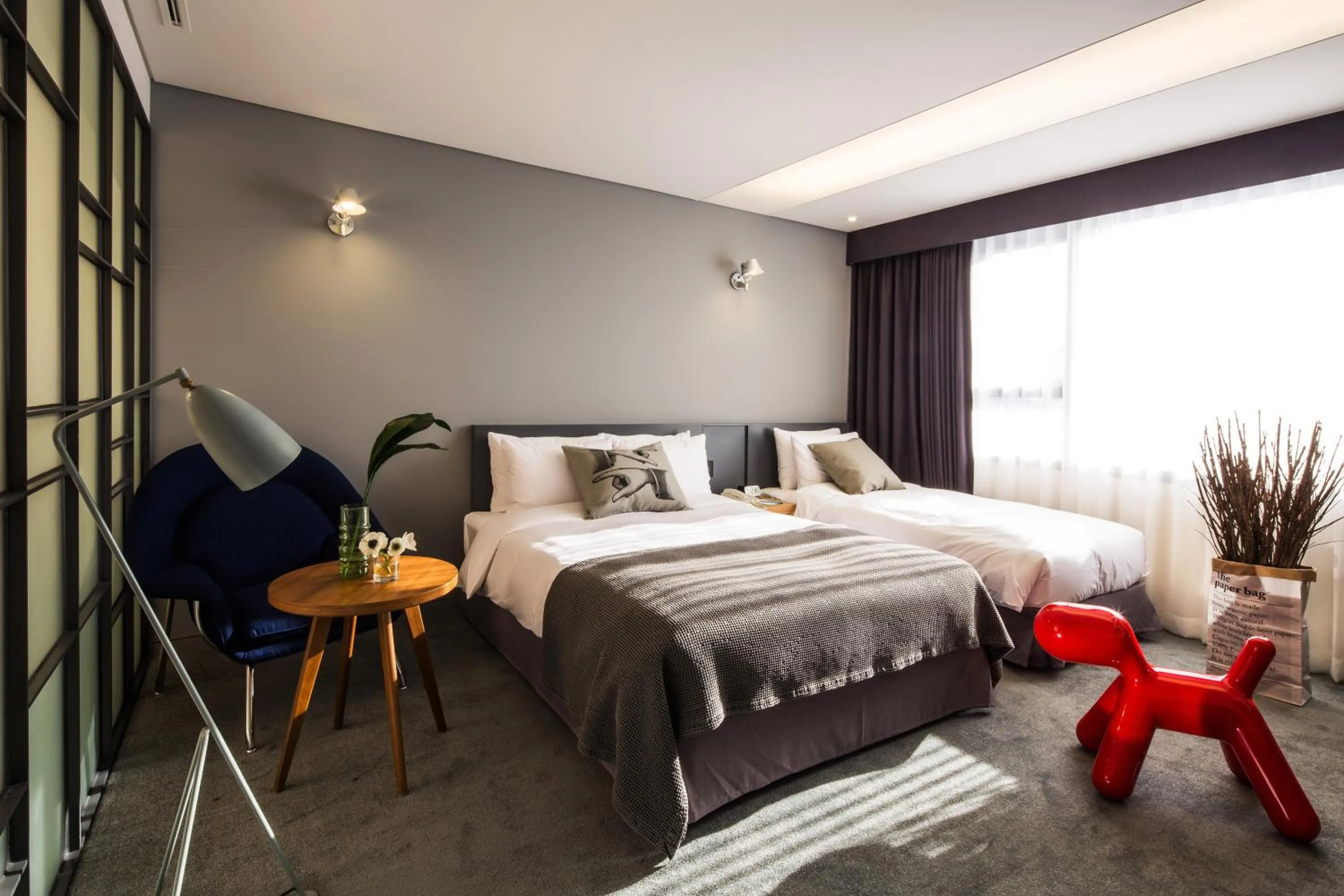 Photo of the whole room in Hotel Denim Seoul