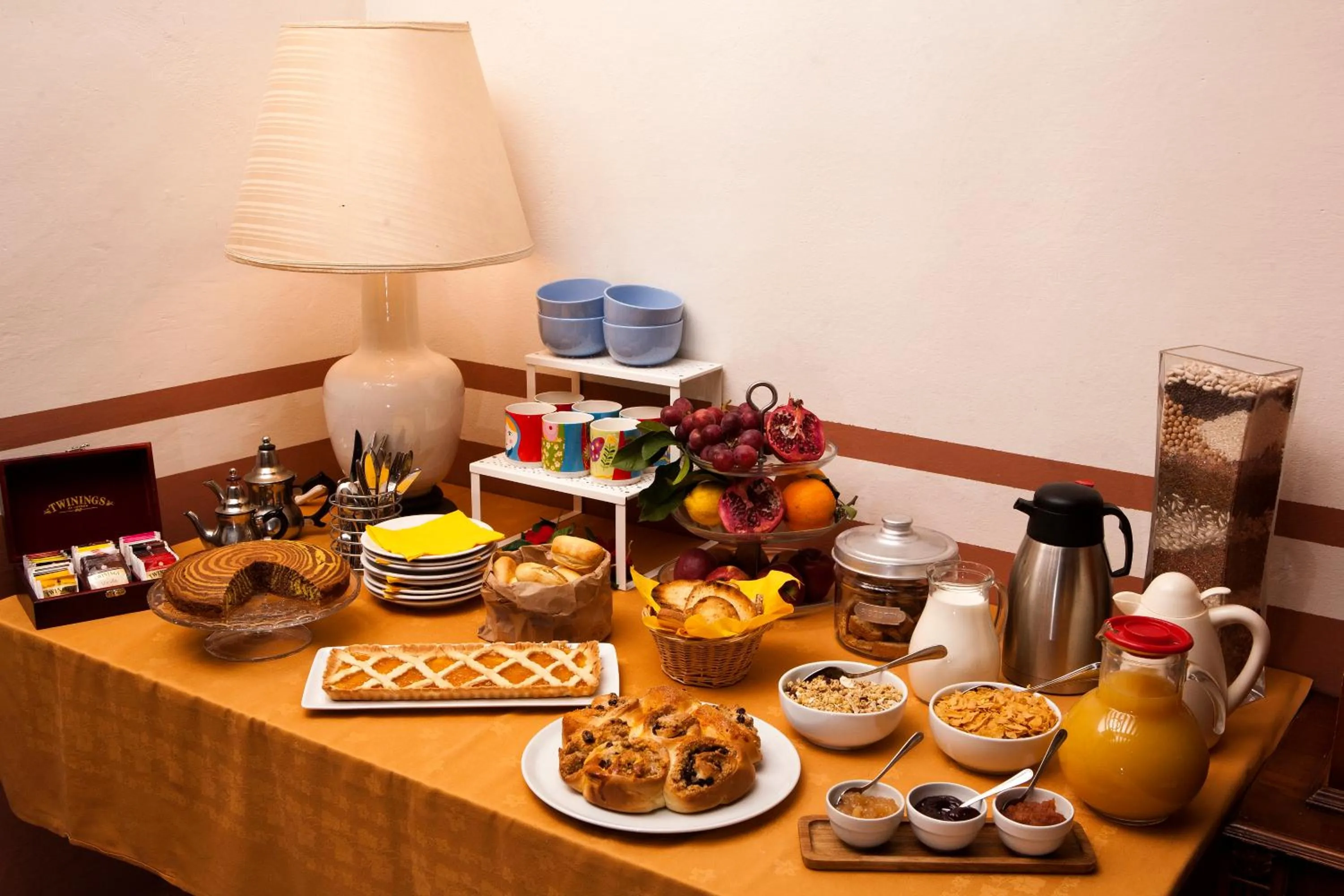 Breakfast in Agriturismo La Topaia