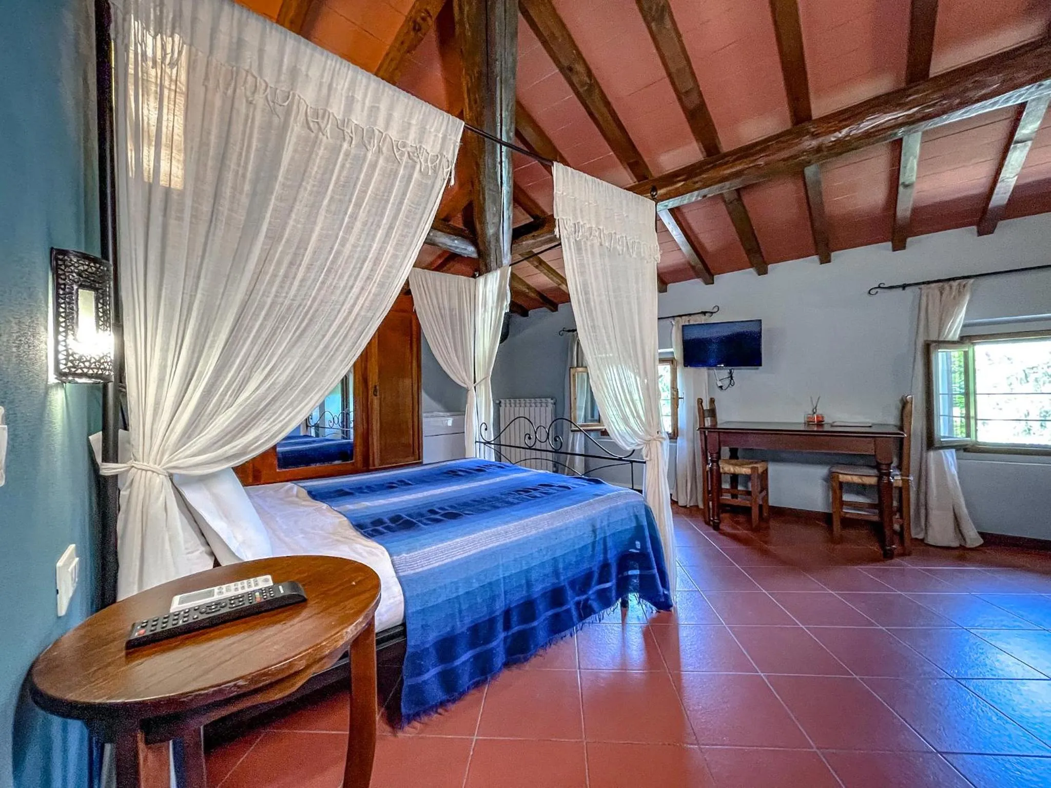 Bed in Agriturismo La Topaia