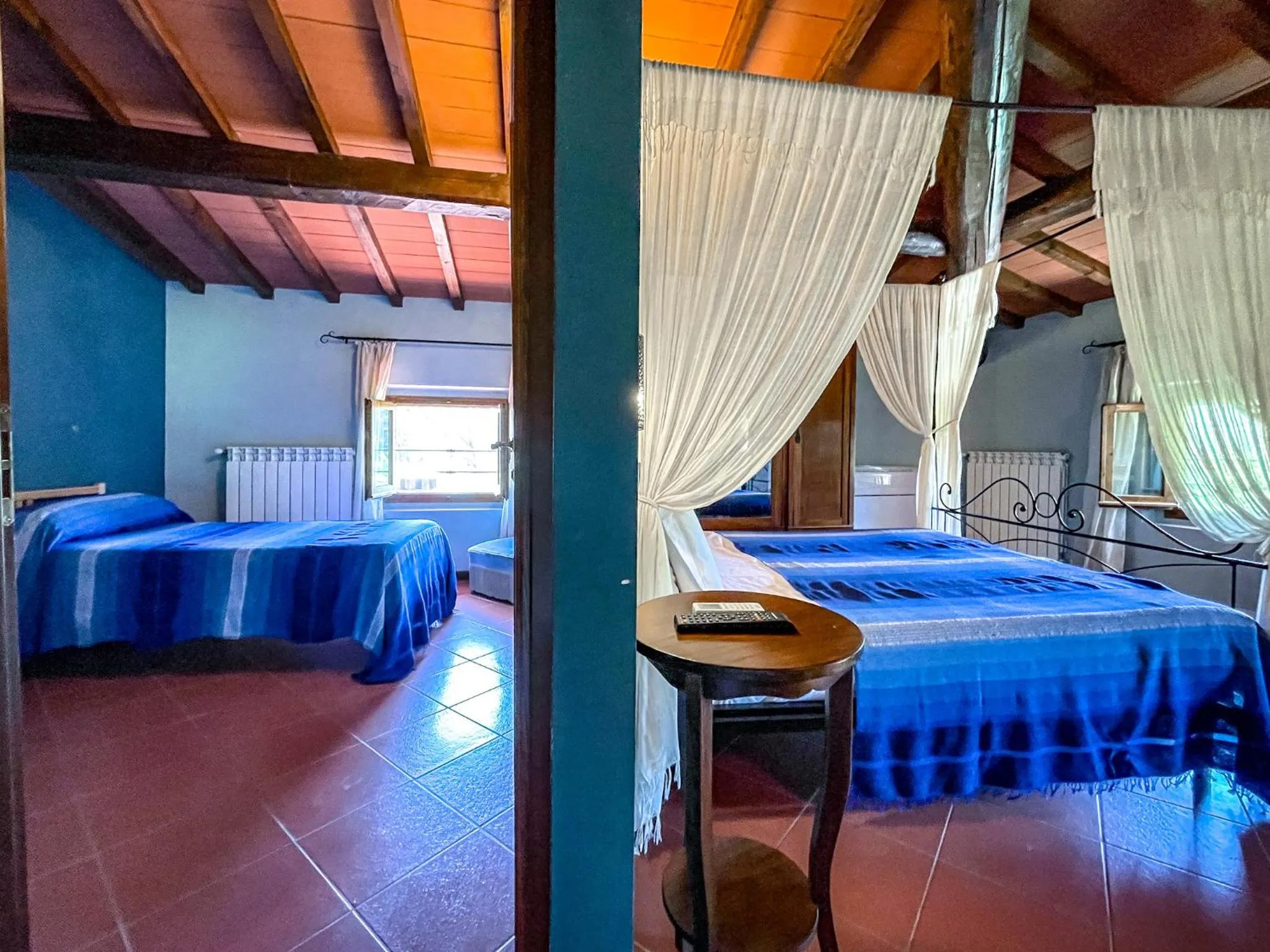 Bed in Agriturismo La Topaia