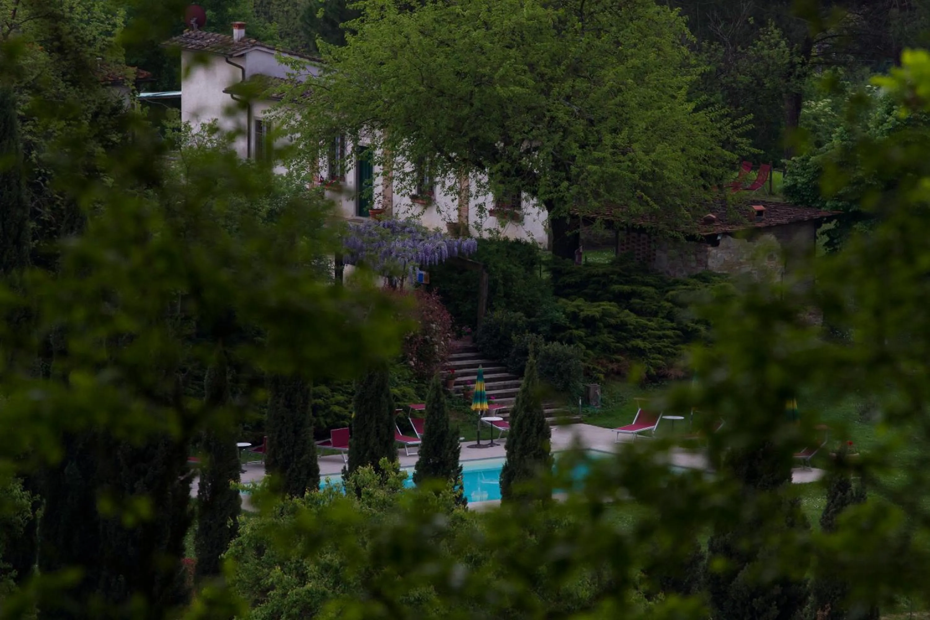 Area and facilities in Agriturismo La Topaia