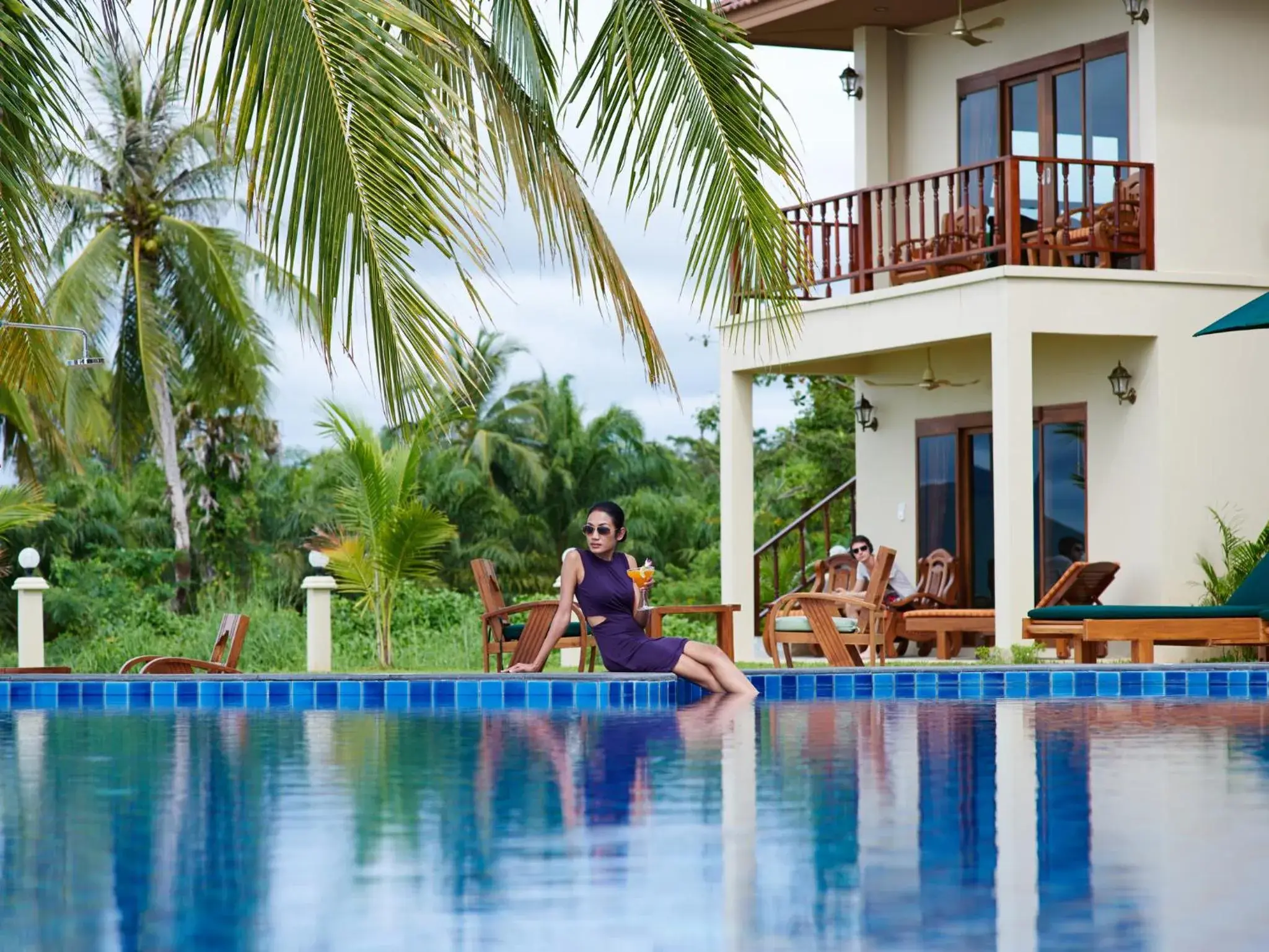 Swimming pool in Sara Beachfront Boutique Resort Swimming pool in Sara Beachfront Boutique Resort
