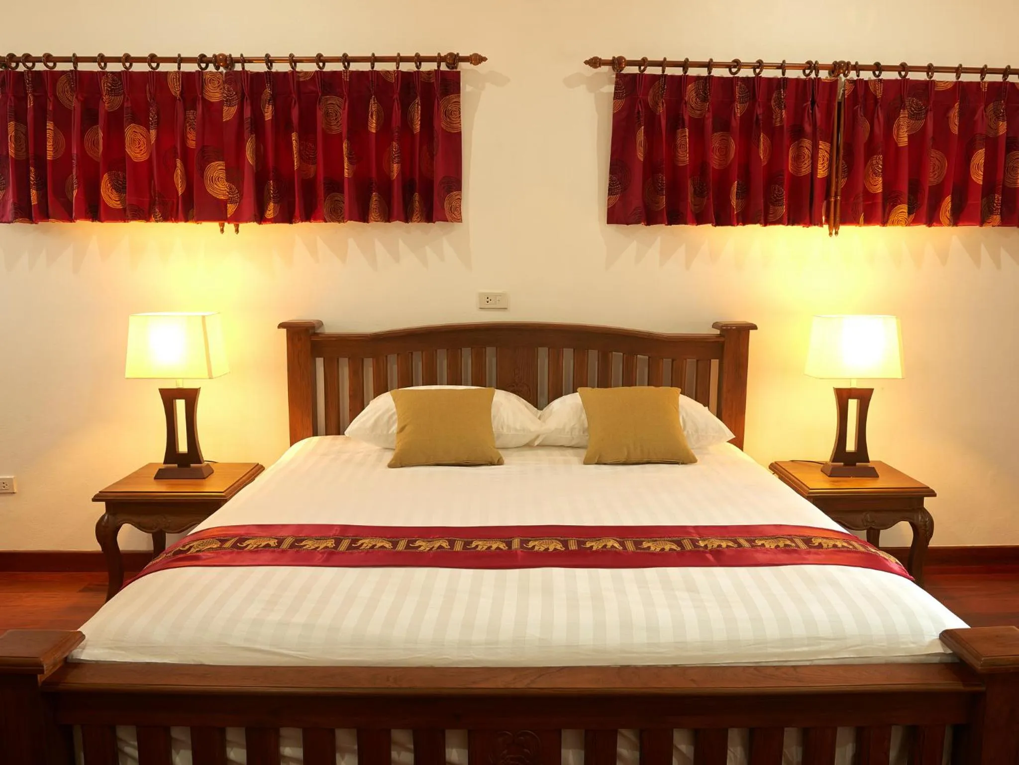 Bed in Sara Beachfront Boutique Resort