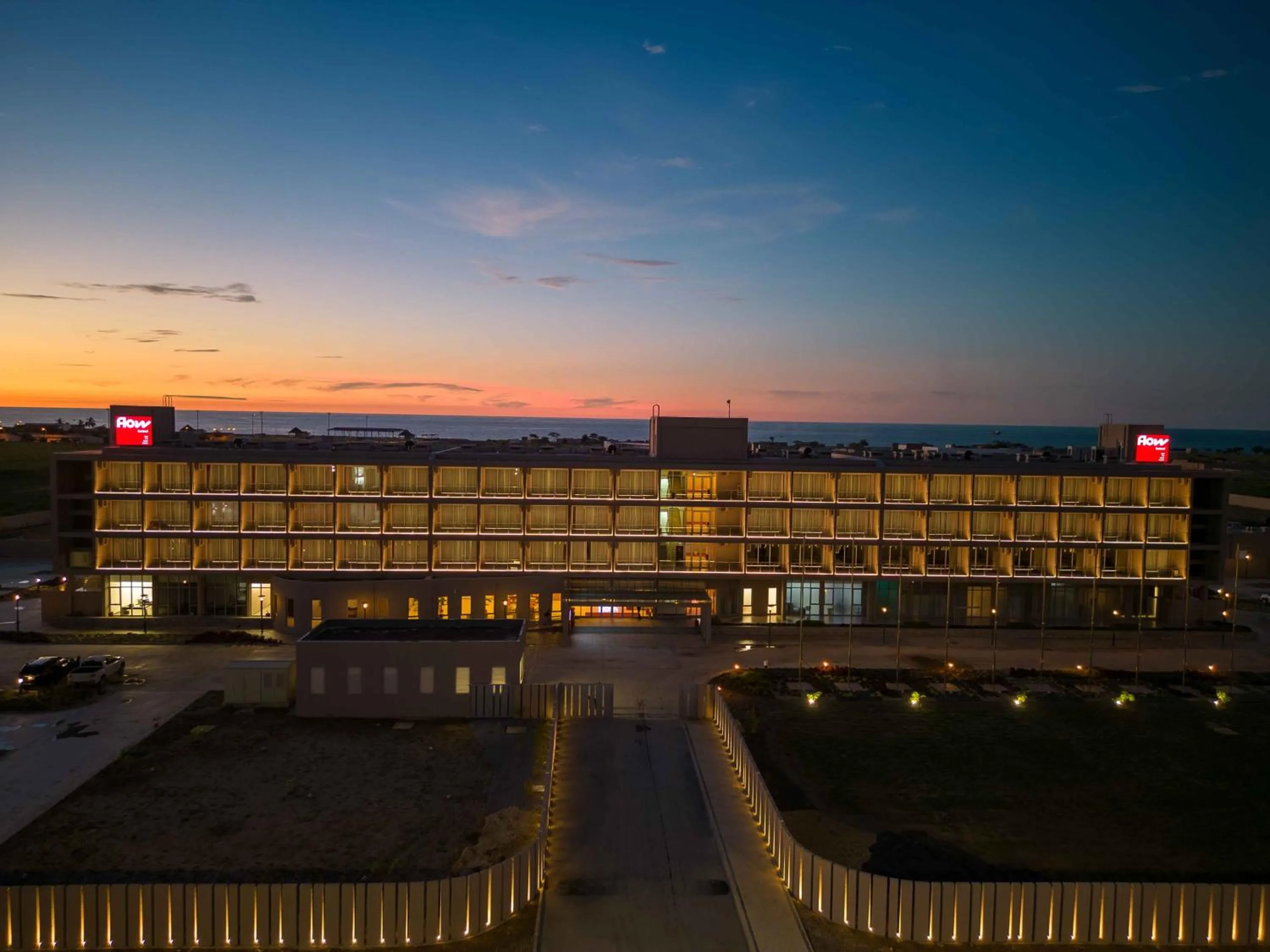 Property building in Flow Hotel Benguela