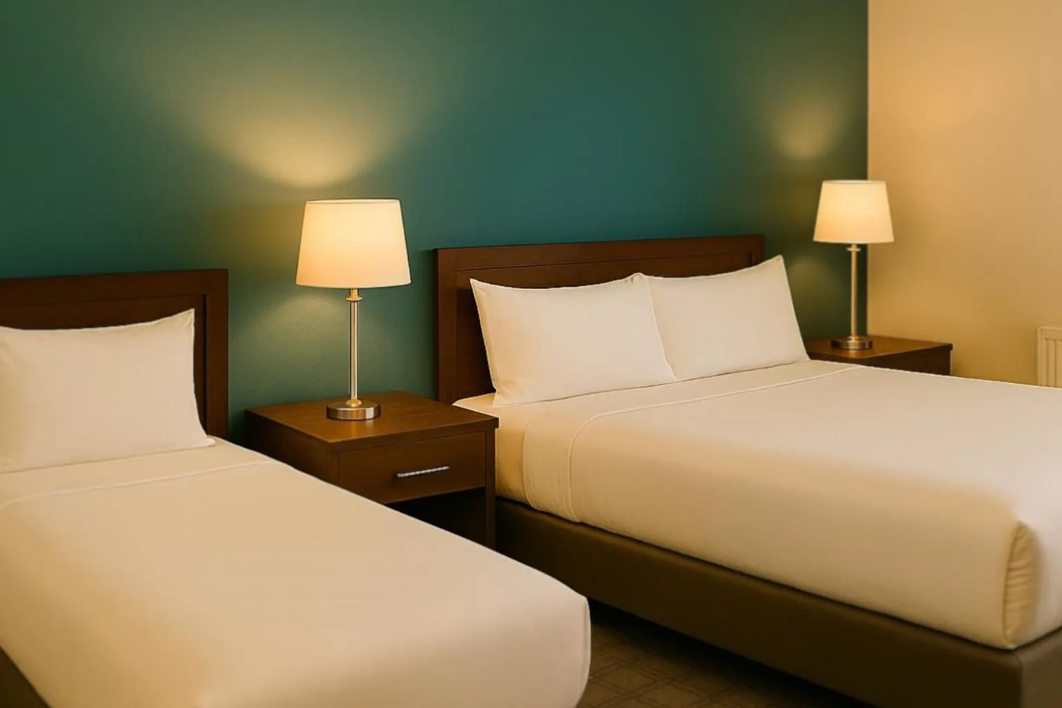 Family, Bed in Hampstead Britannia