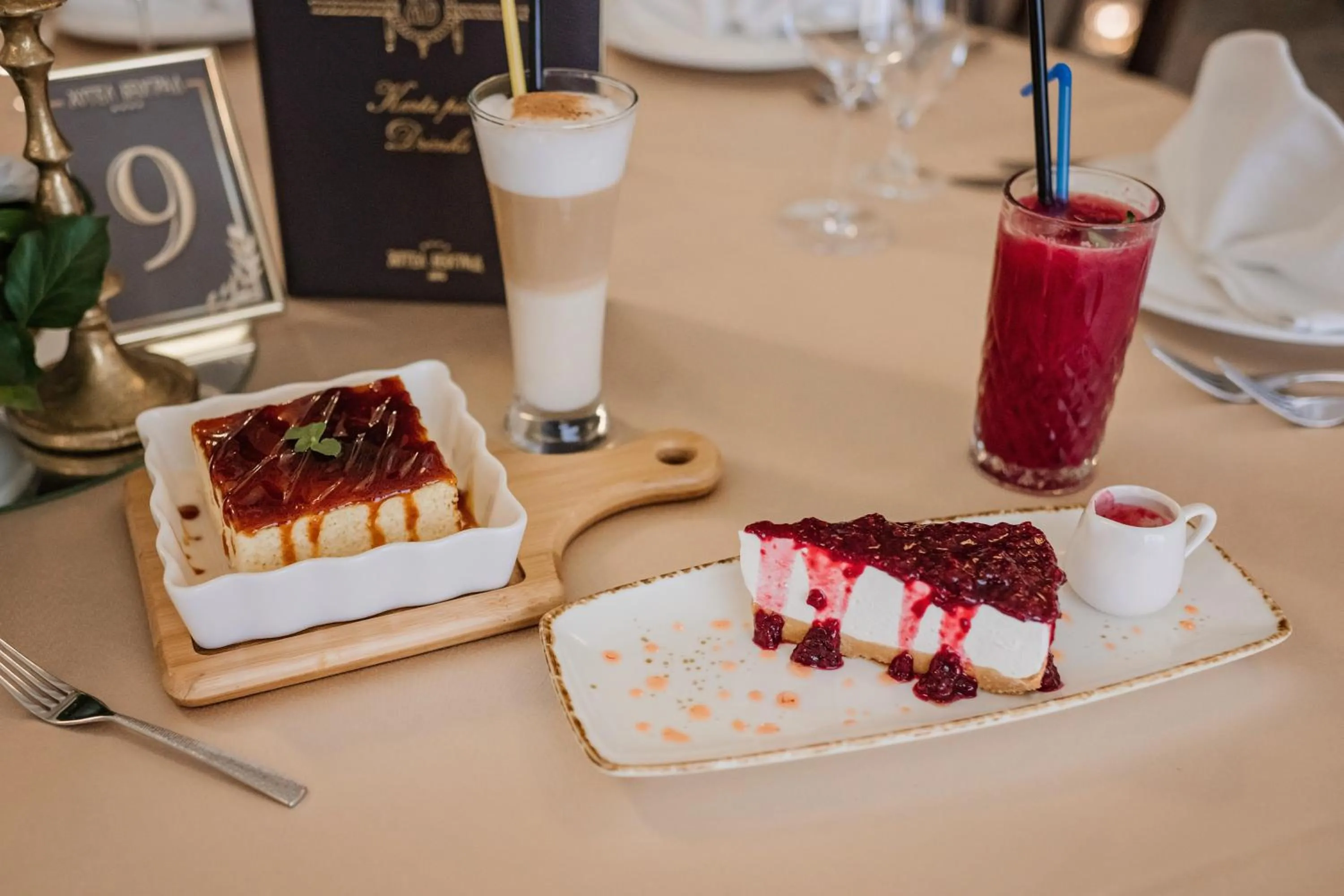Food close-up in Hotel Beograd