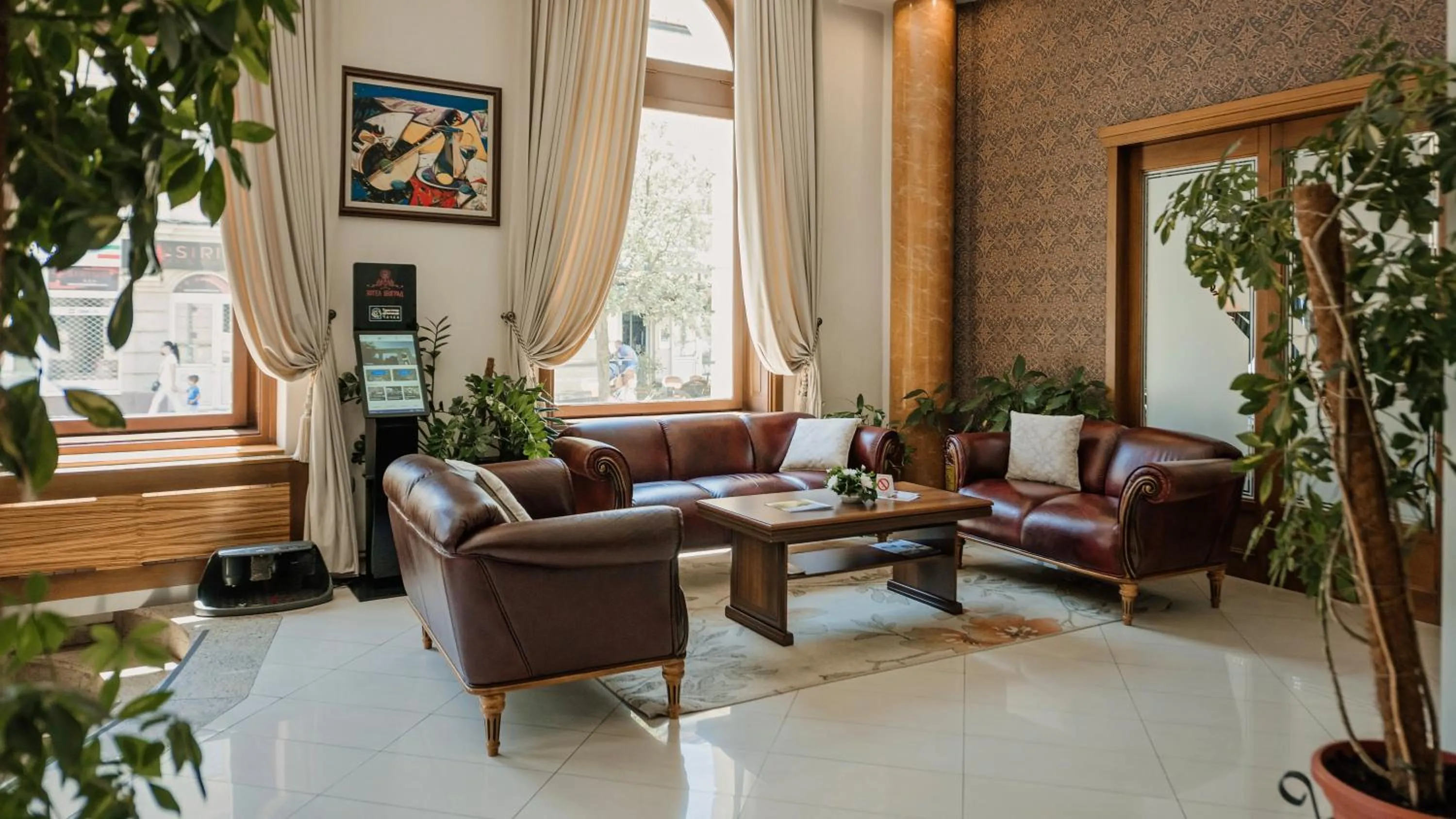 Lobby or reception in Hotel Beograd