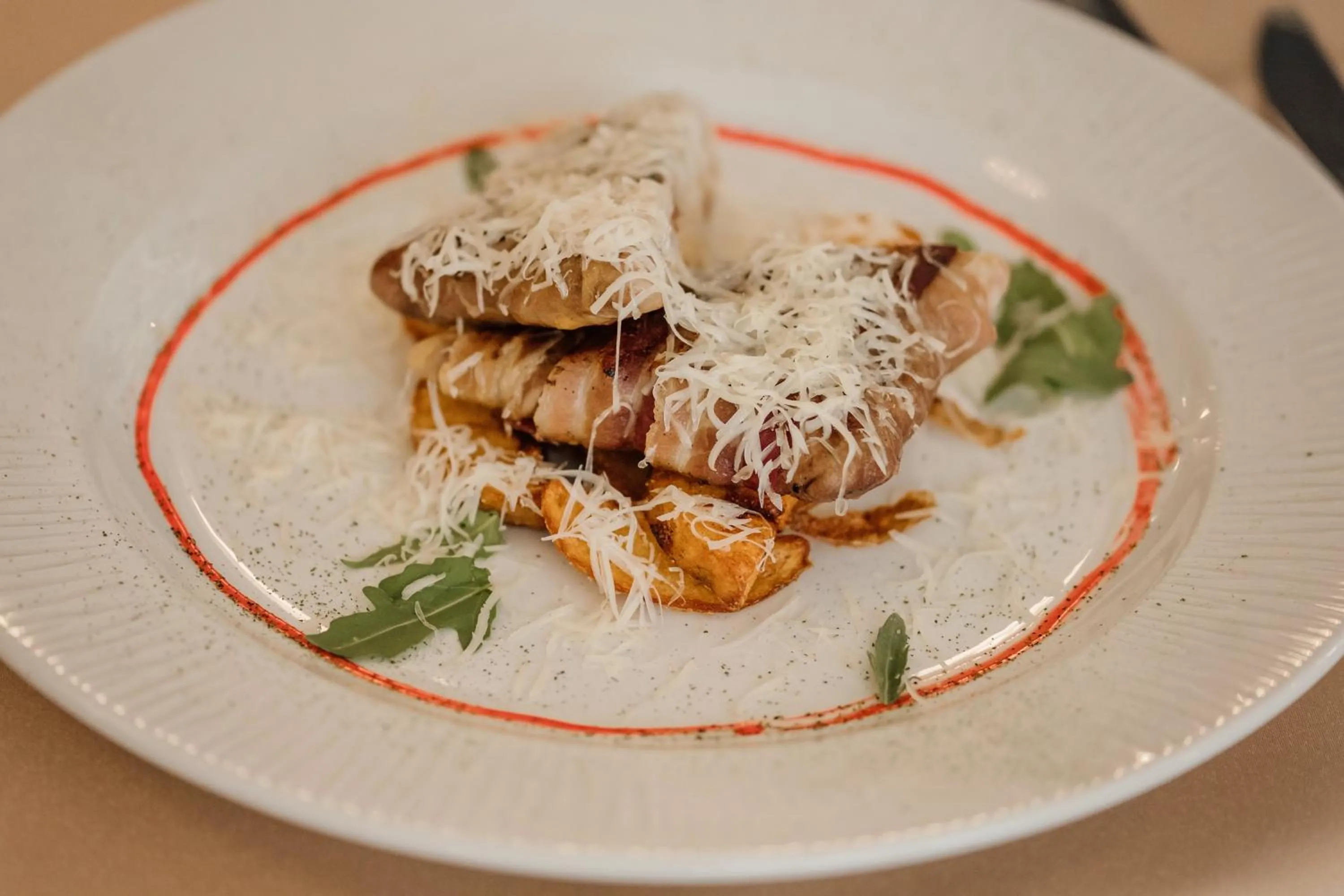 Food close-up in Hotel Beograd